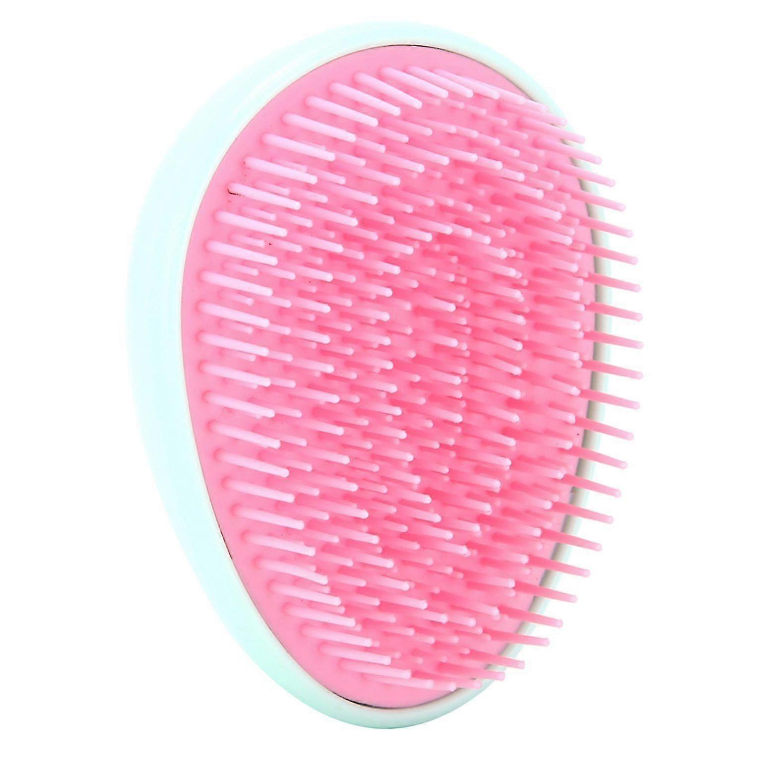 Egg-Shaped Hair Brush Comb for Shampooing and Scalp Massage