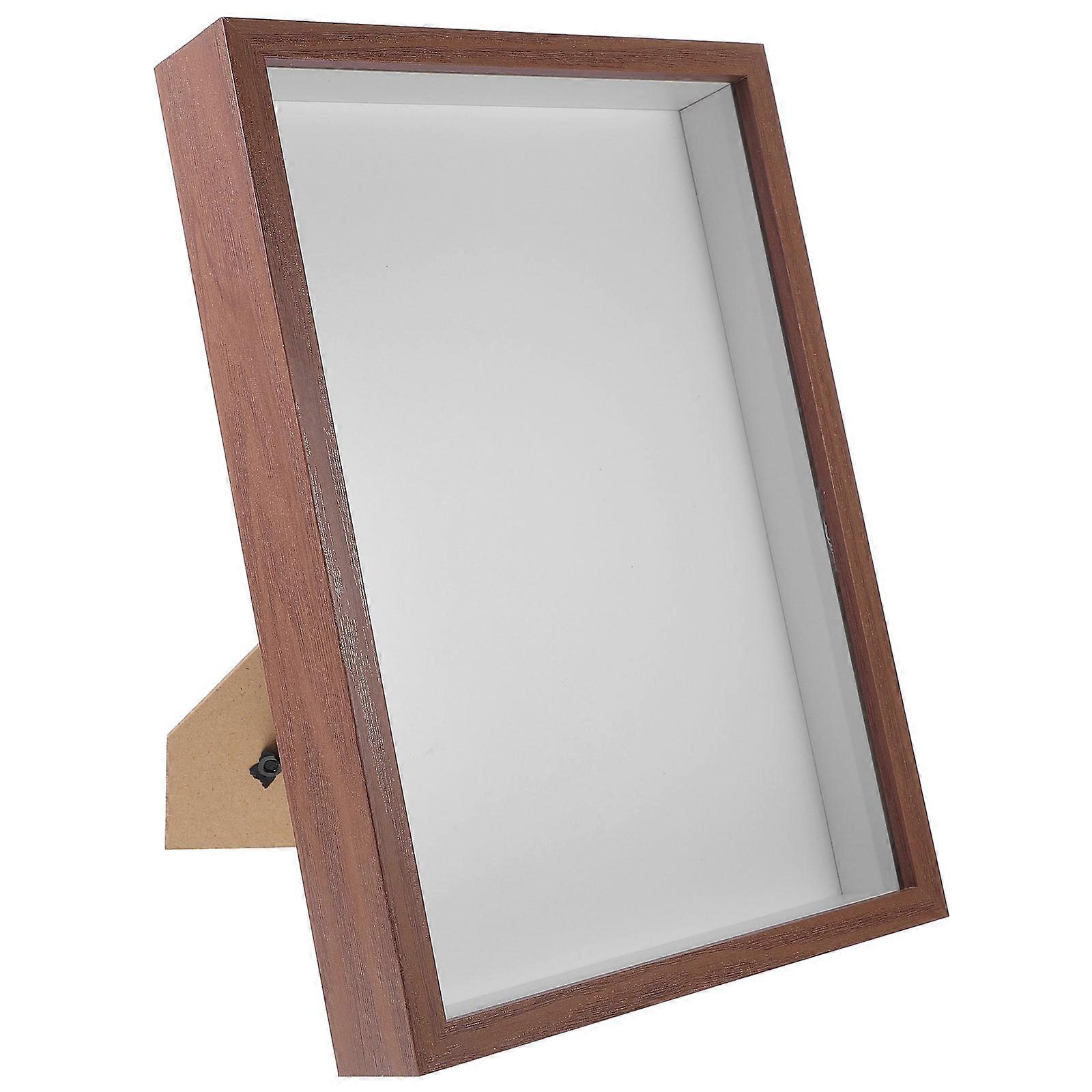 Brown Wooden DIY Specimen Frame For Displaying Plants And Flowers Perfect For Home Decoration 29.70X21.00X3.00CM 1Pack