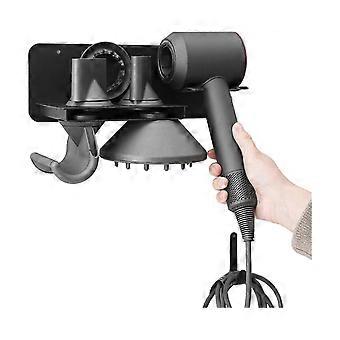 Stilvoller wandmontierter Haartrocknerhalter für Dyson - Magnetisches Aufbewahrungsregal mit