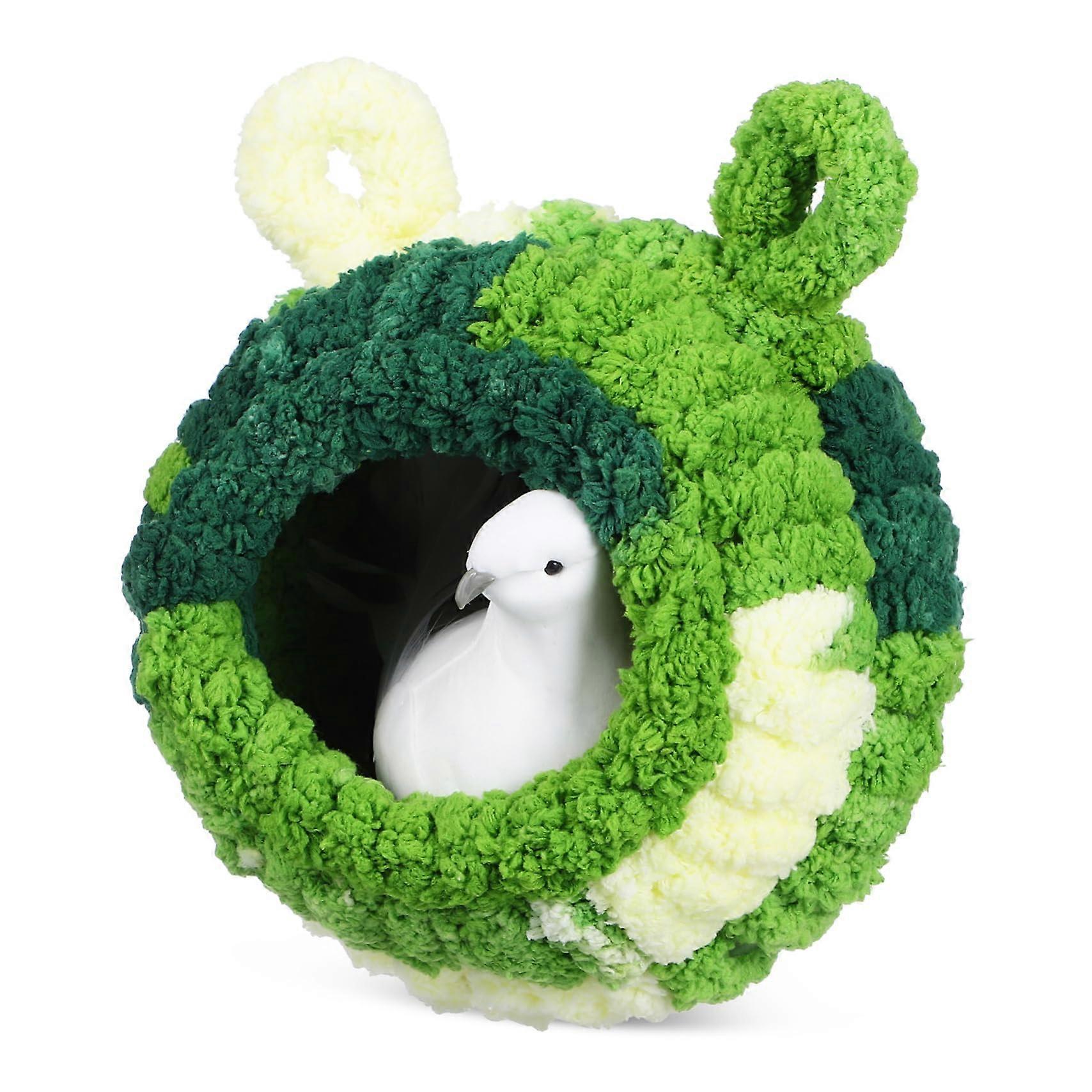 Cozy Hut for Birds, Warm Bird Bed for Cages, Easy to Assemble, Durable and Stylish, Suitable for Winter Months, Ideal for Parakeets and Parrots