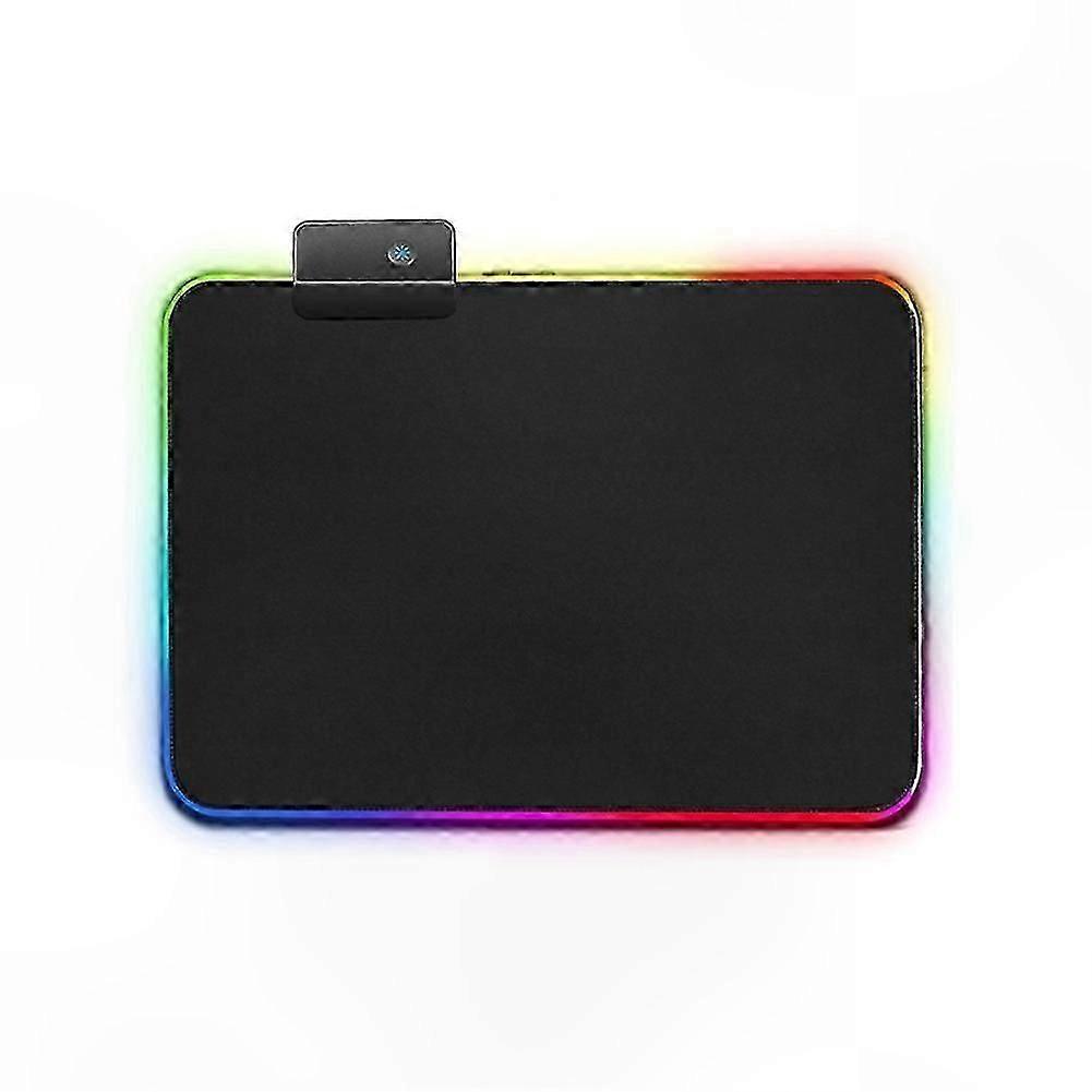 RGB LED Light Up Mouse Pad Keyboard Mat for Gaming Computers
