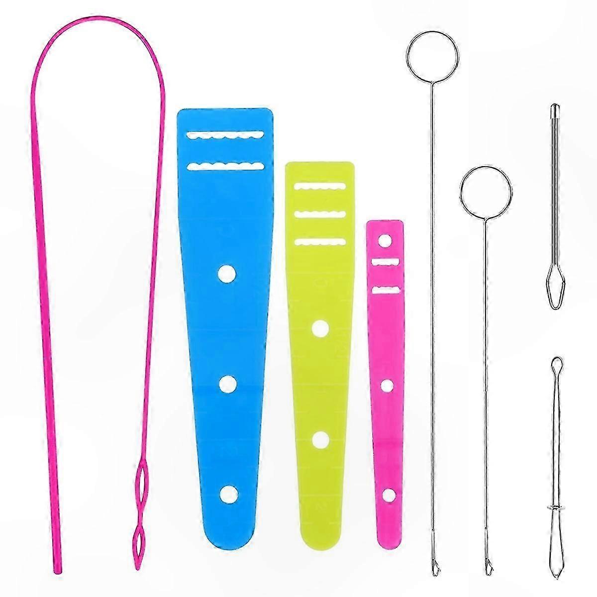 8-Piece Sewing Tool Kit with Loop Turner and Threader for Clothing Projects