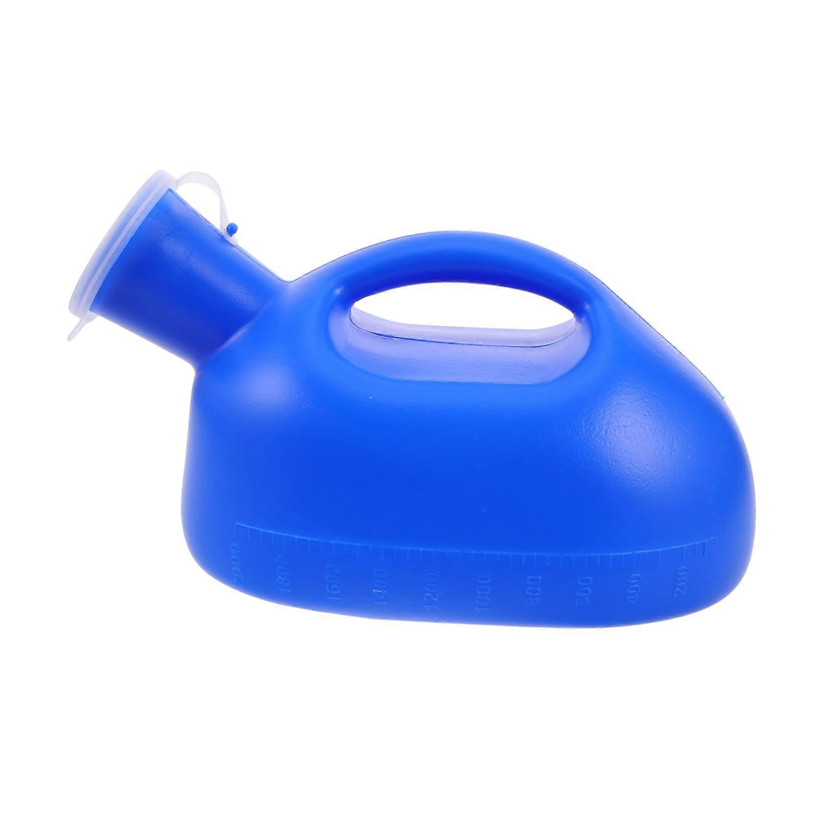 Outdoor Urinal for Men Reusable Urinal Bottle With Leak-Proof Cap for Camping Travel Emergencies Capacity User-Friendly