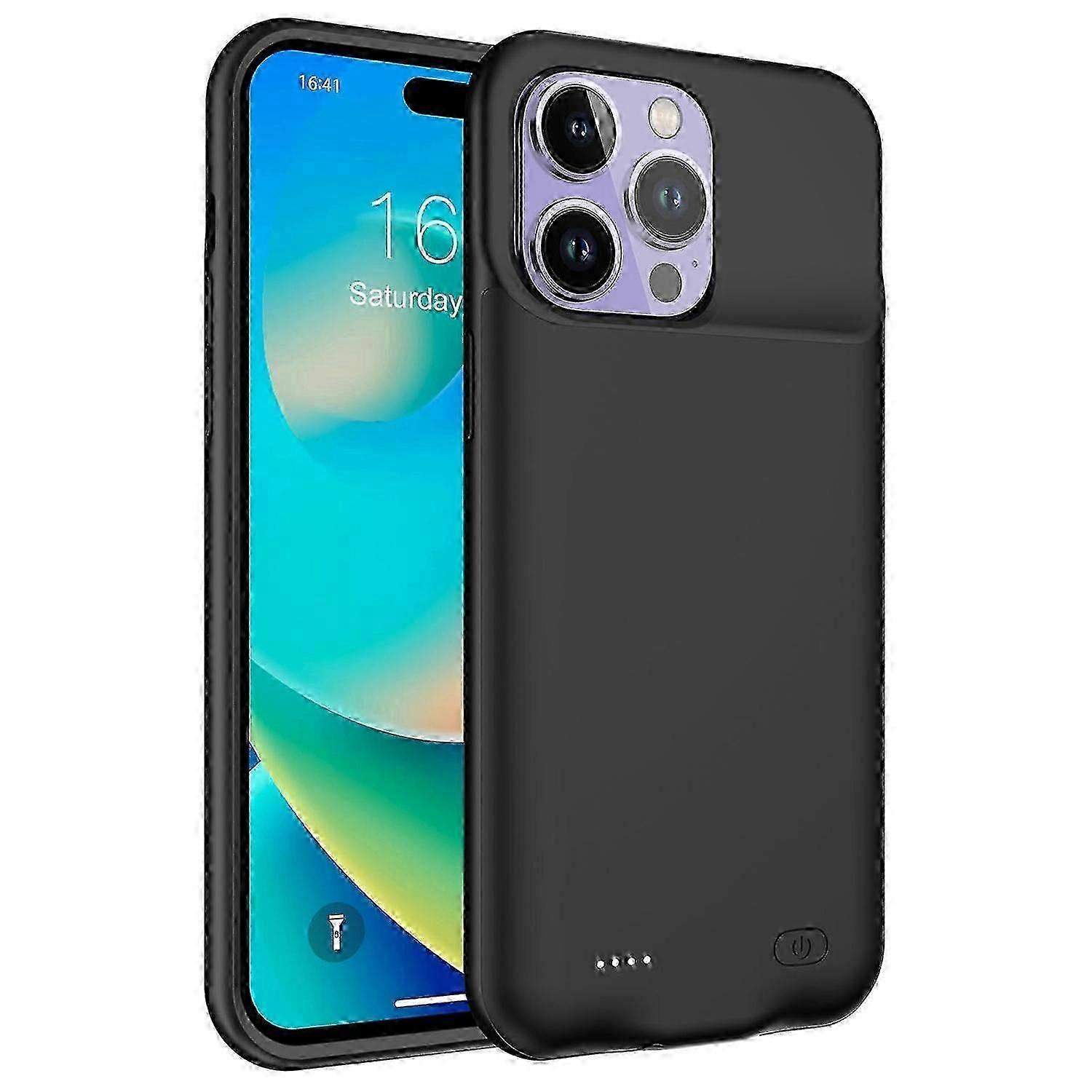 iPhone 14 Pro Max 8500mAh Battery Case - Power Bank for Extended Use