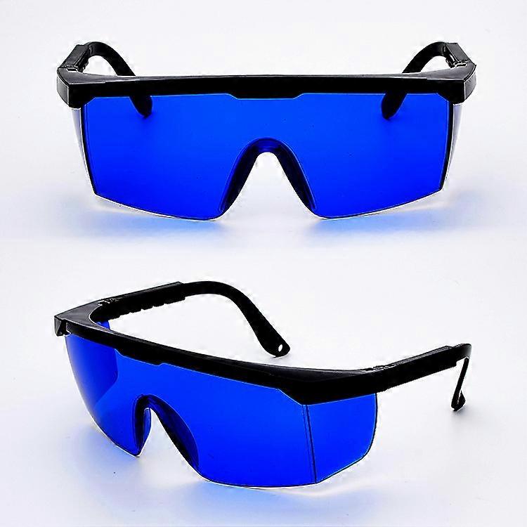 IPL Safety Goggles, Laser Goggles Laser Engraved Safety Goggles Goggles Safety Goggles for Glasses Case, Blue