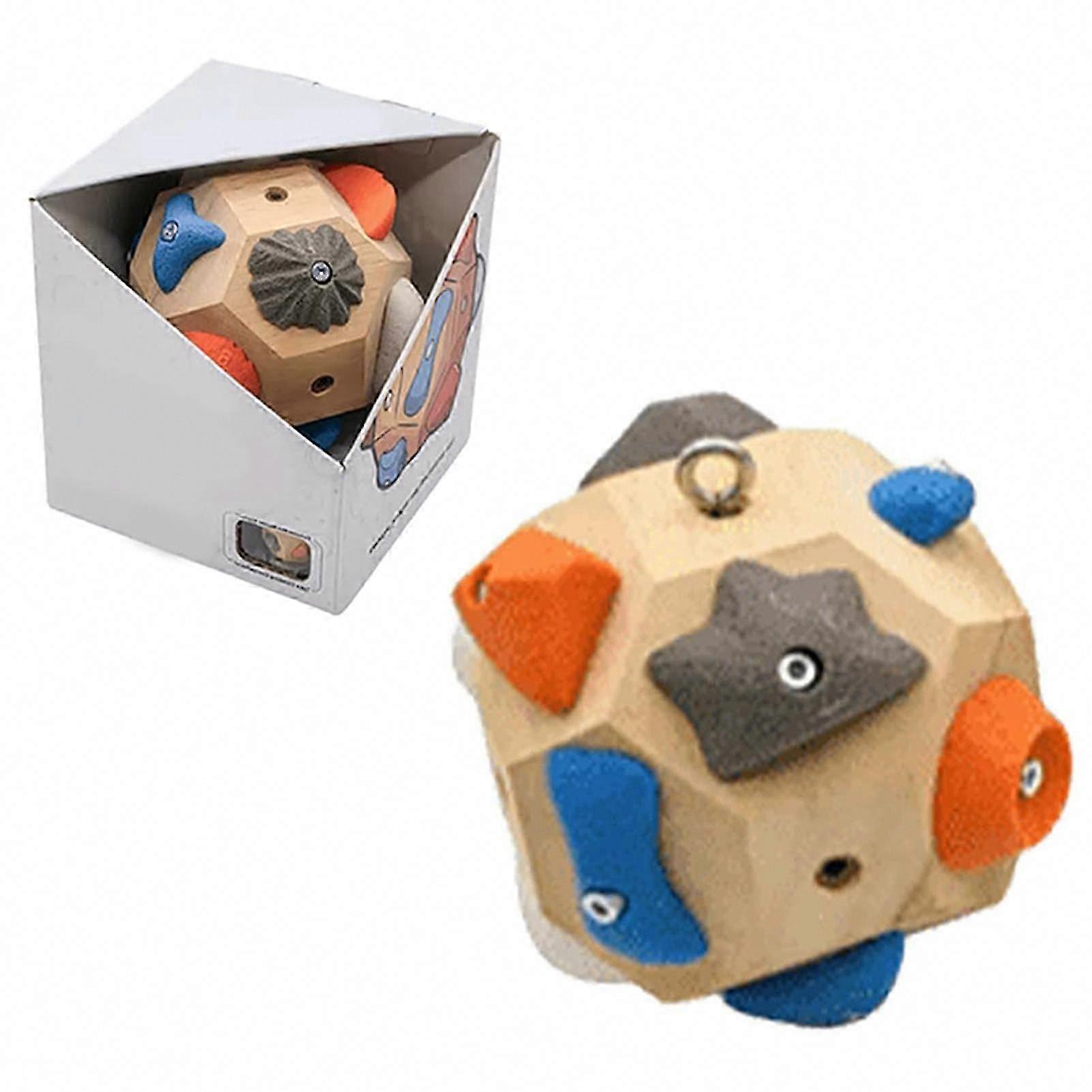 Rock Climbing Finger Strength Trainer - Handcrafted Boulder Blocks for Grip Training & Climbing Lovers