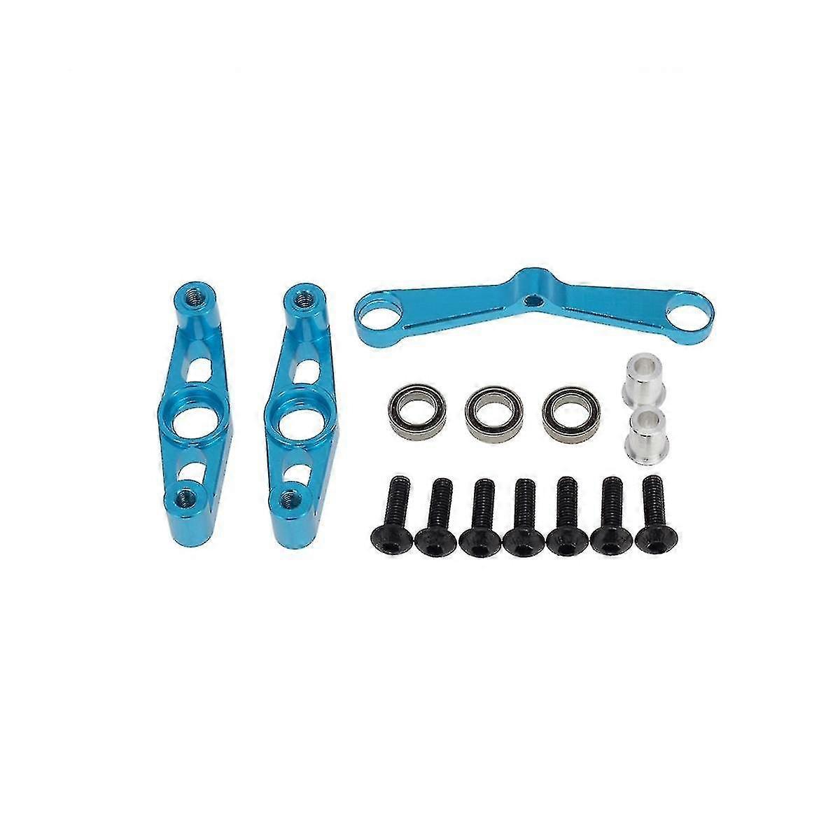 Improved Metal Steering Assembly Set for TT02, TT-02, TT02B, TT02T 1/10 RC Car Upgrades