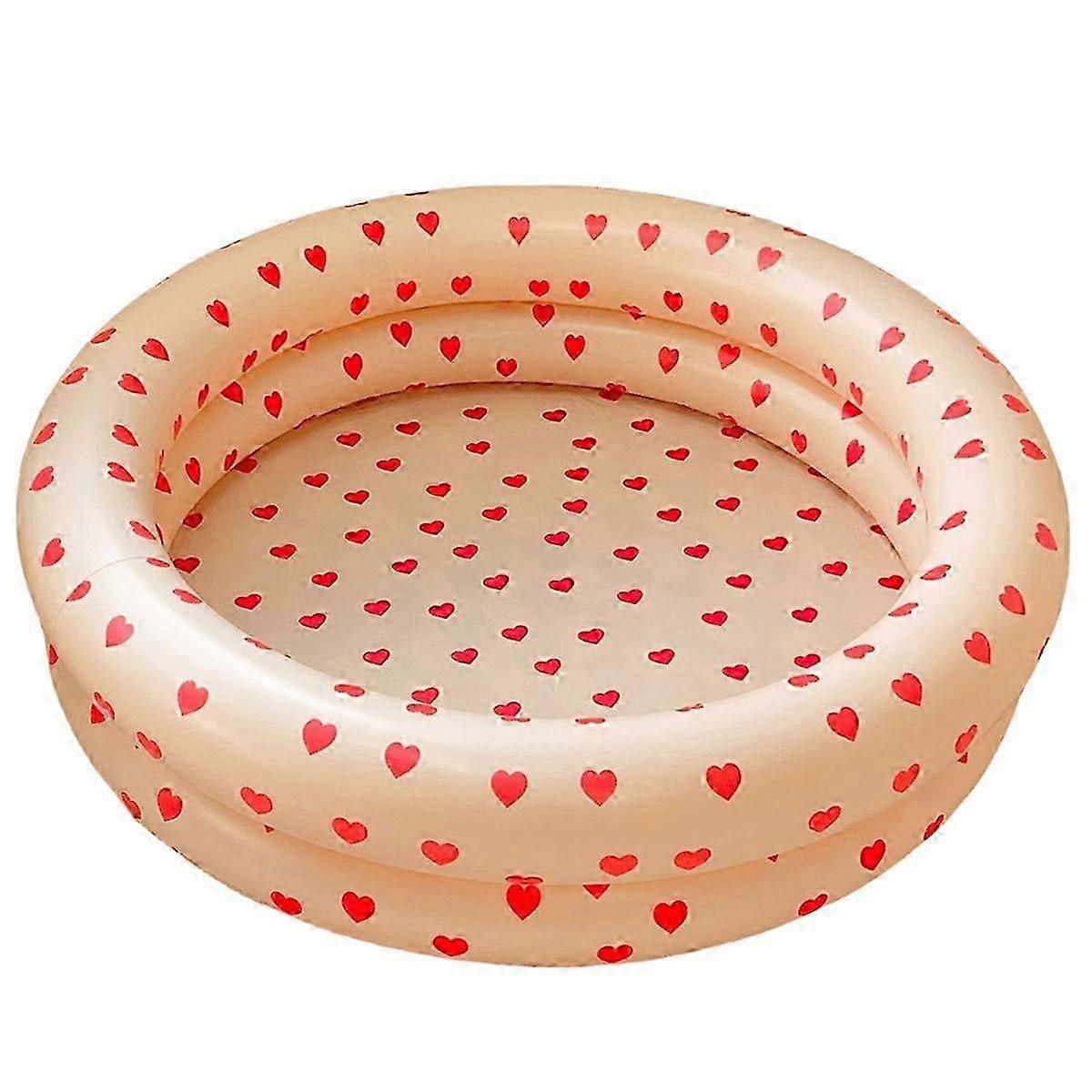 حمام سباحة للأطفال قابل للنفخ - مسبح مجداف داخلي وخارجي للحديقة والفناء الخلفي - مثالي لمتعة الشاطئ ب