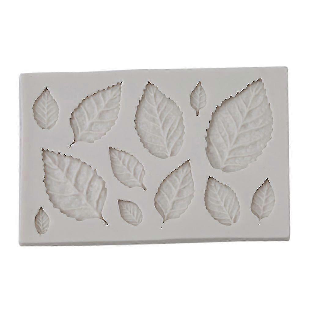 Leaf Shaped Silicone Cake Mold - Heat Resistant for DIY Pastry Baking