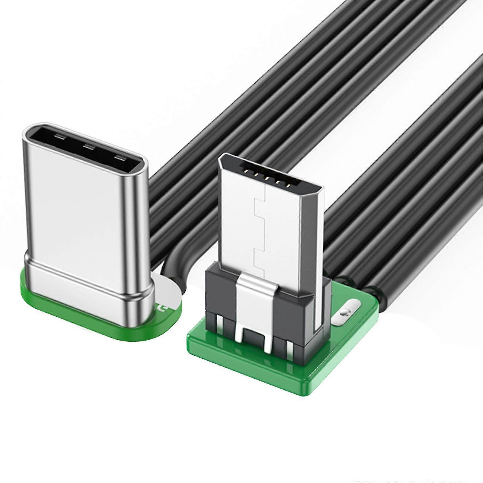 USB C to USB Cable Charging Cord Support Charging Sync 480mbps 90 Degree Angle