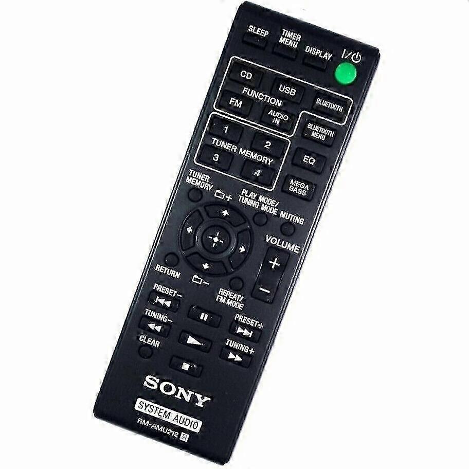 New Original RM-AMU212 Remote Control For Sony System Audio CMT-X3CD HCD-SBT20
