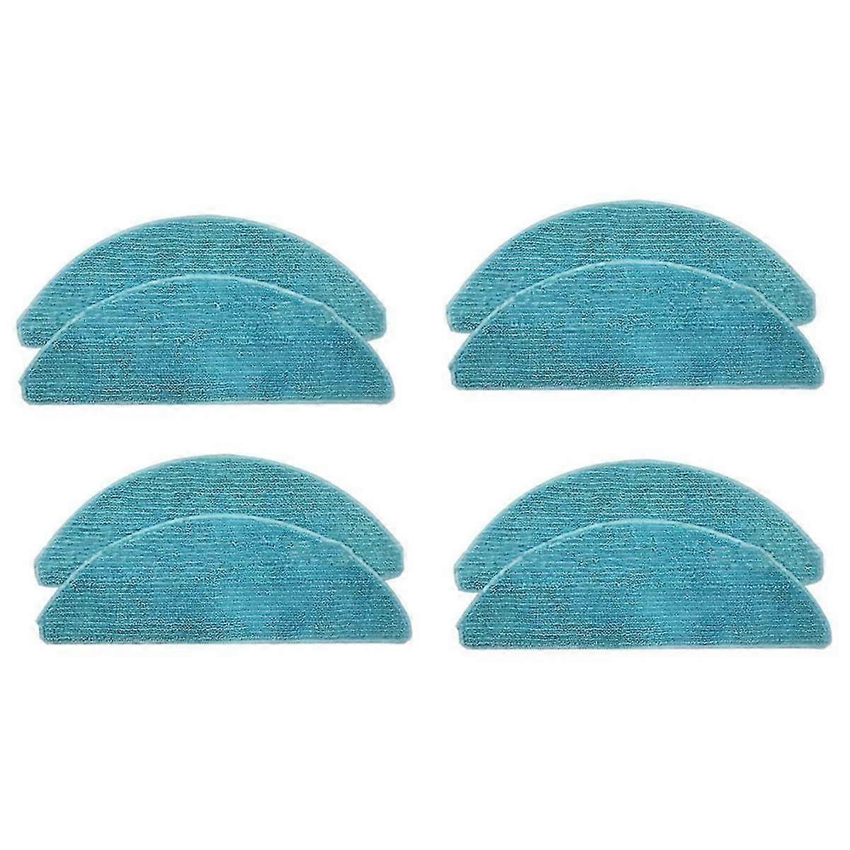 8PCS Vacuum Cleaner Mop Cloths Replace Spare Parts for 7490 Eternal / 7490 Eternal X-Treme