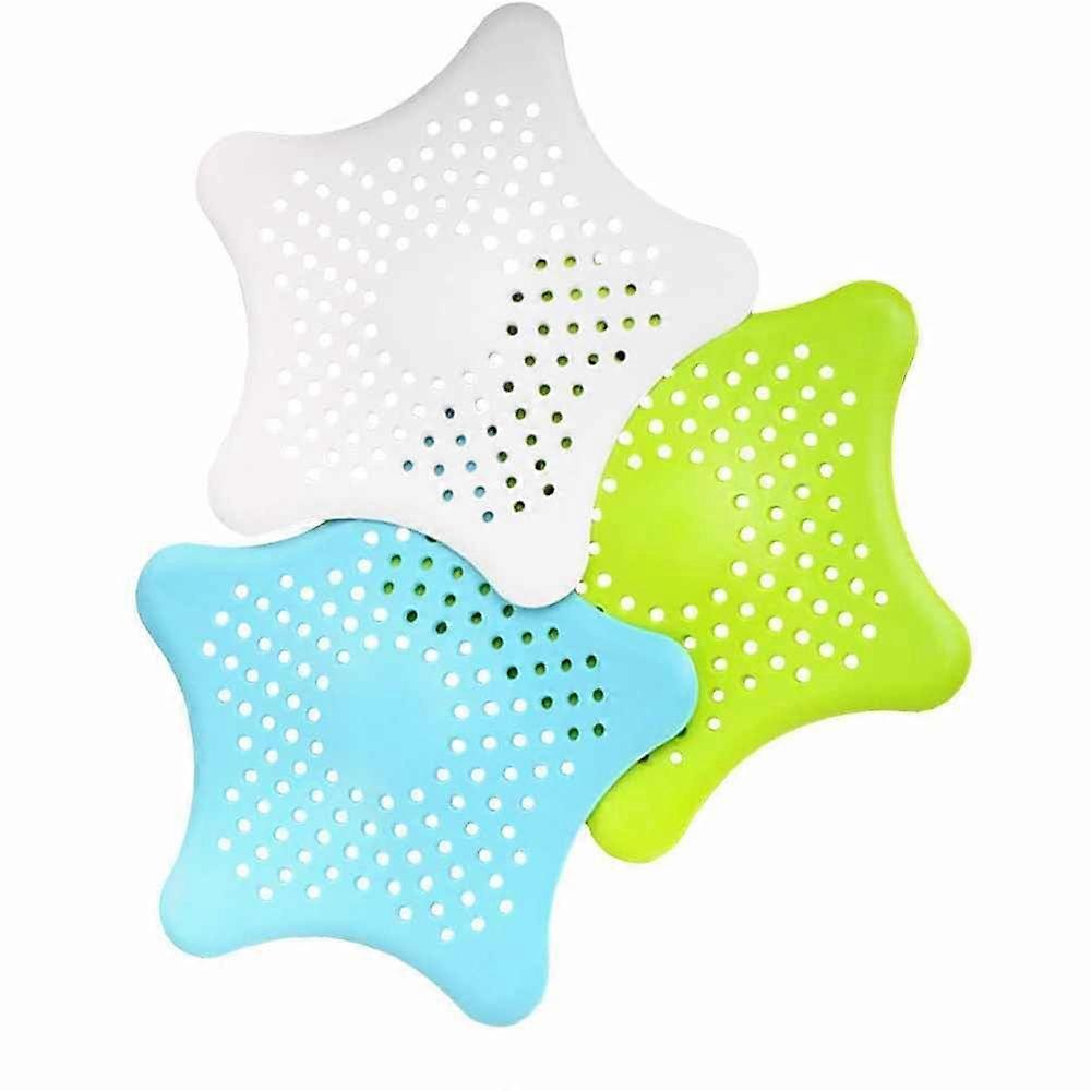 Sink Strainer with Rubber Starfish Drain Cover for Kitchen and