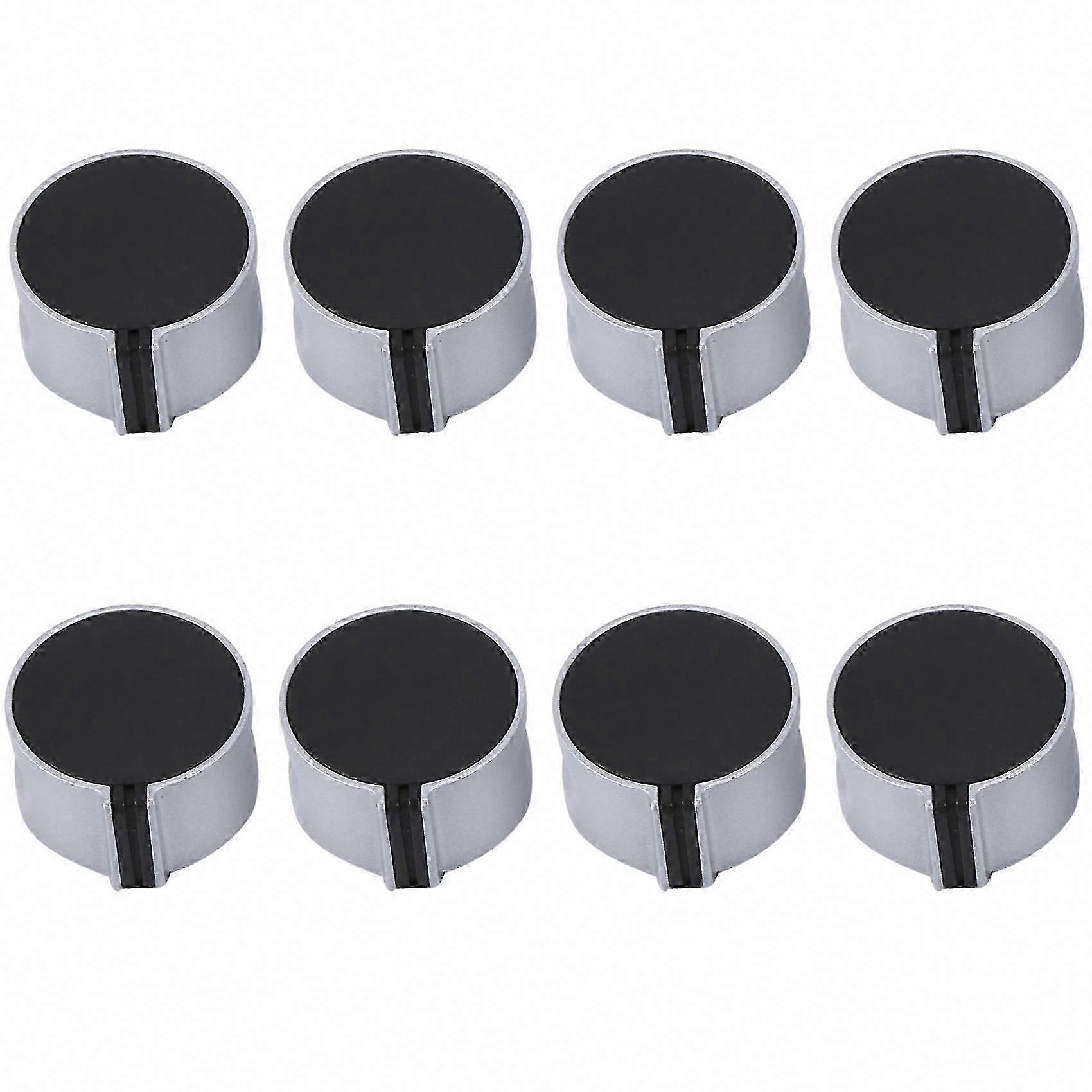 8 PCS Gas Stove Knobs, 8mm Cooker Control Switch Range Oven Knobs for Kitchen Replacement Accessories