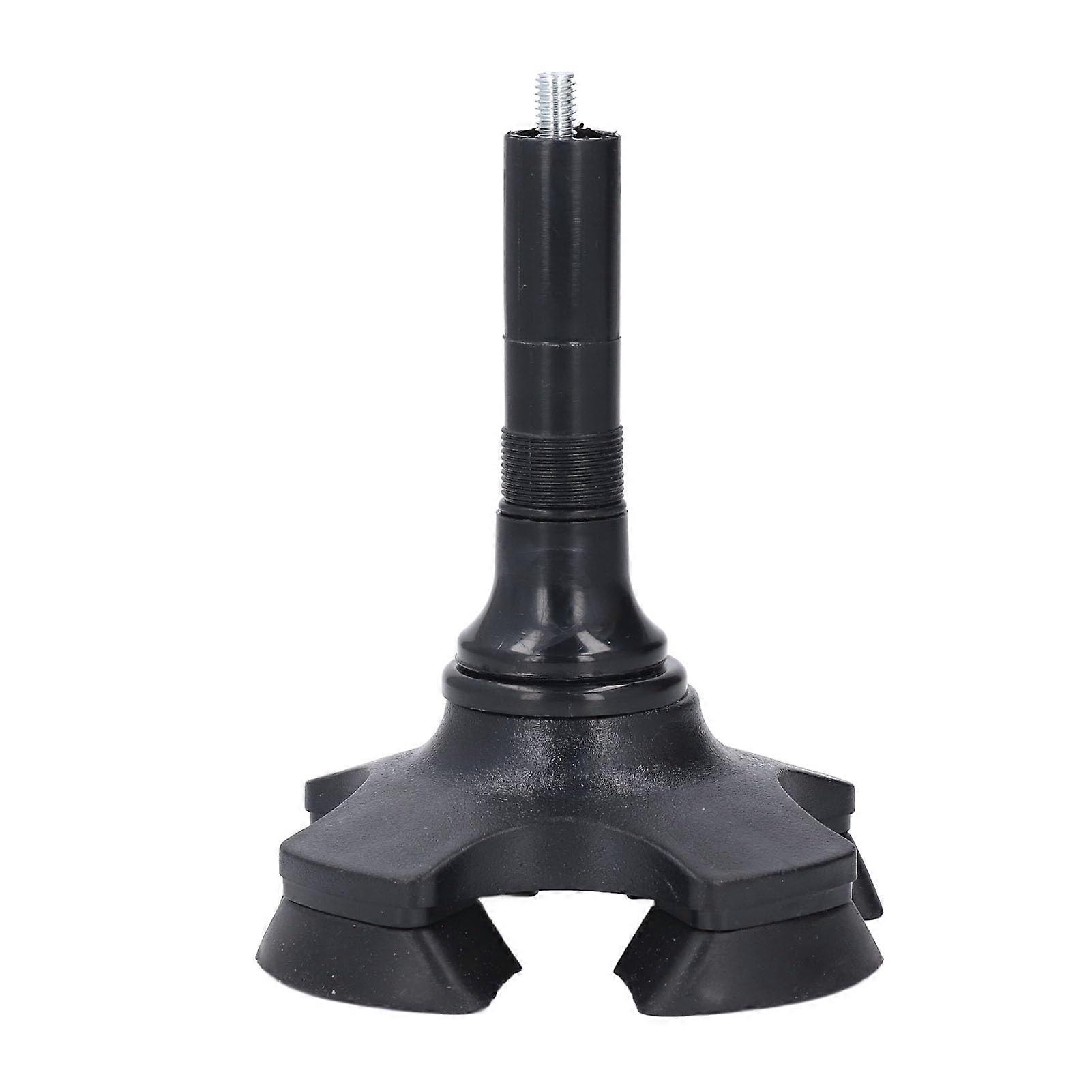 Cane Tip 4 Support Foot ABS Aluminum Alloy Shock Absorption for Walking Stick