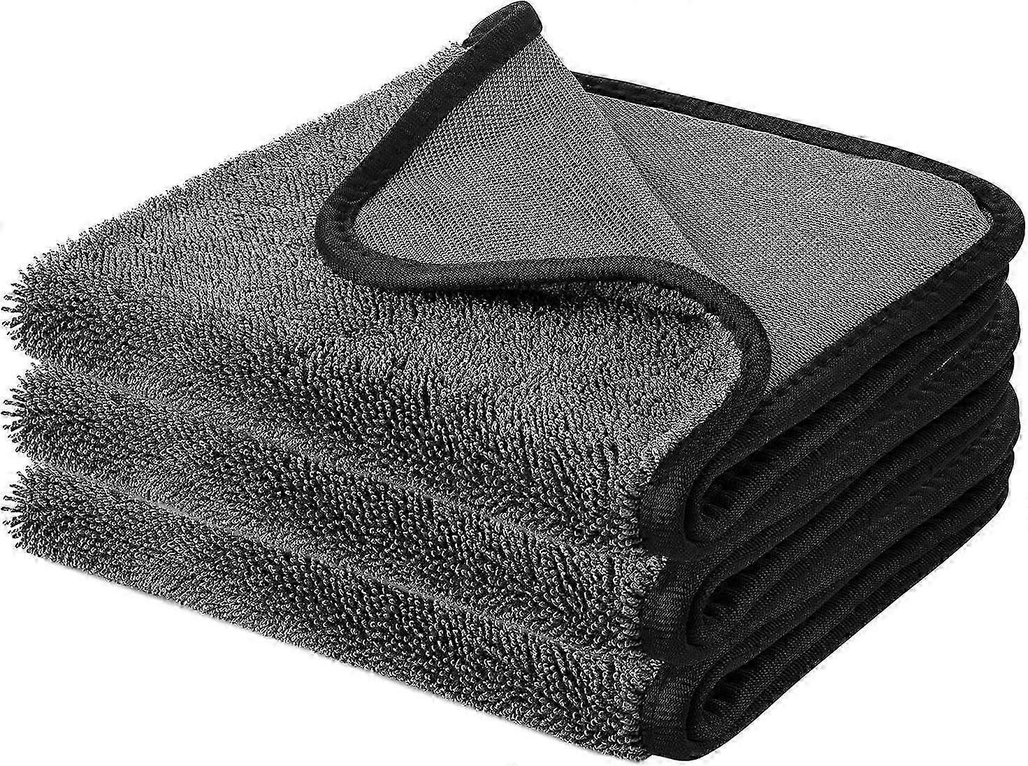 3-Pack Microfiber Towels for Car and Bath Drying (3040cm)