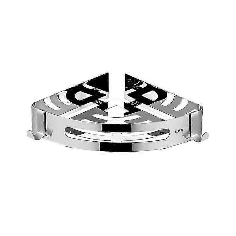 Corner Shower Caddy,Wall Mounted Corner Shower Shelf,Shower Rack for Bathroom Silver