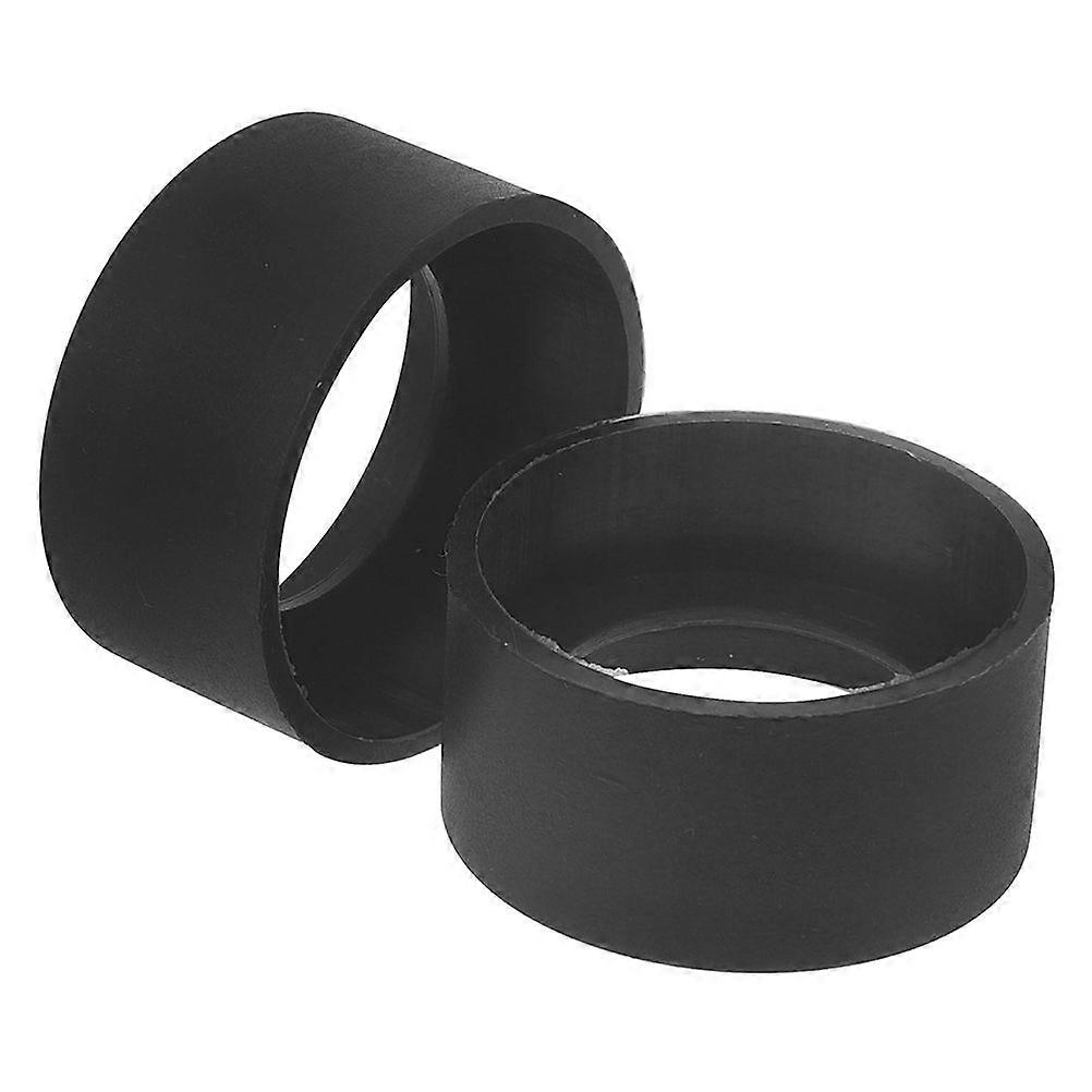 2pcs jumelles oculaire en caoutchouc oculaire pour microscope stéréoscopique 36mm-38mm oculaire oebelon binoculaire remplacement en caoutchouc garde d’oculaire couvercle d’oculaire