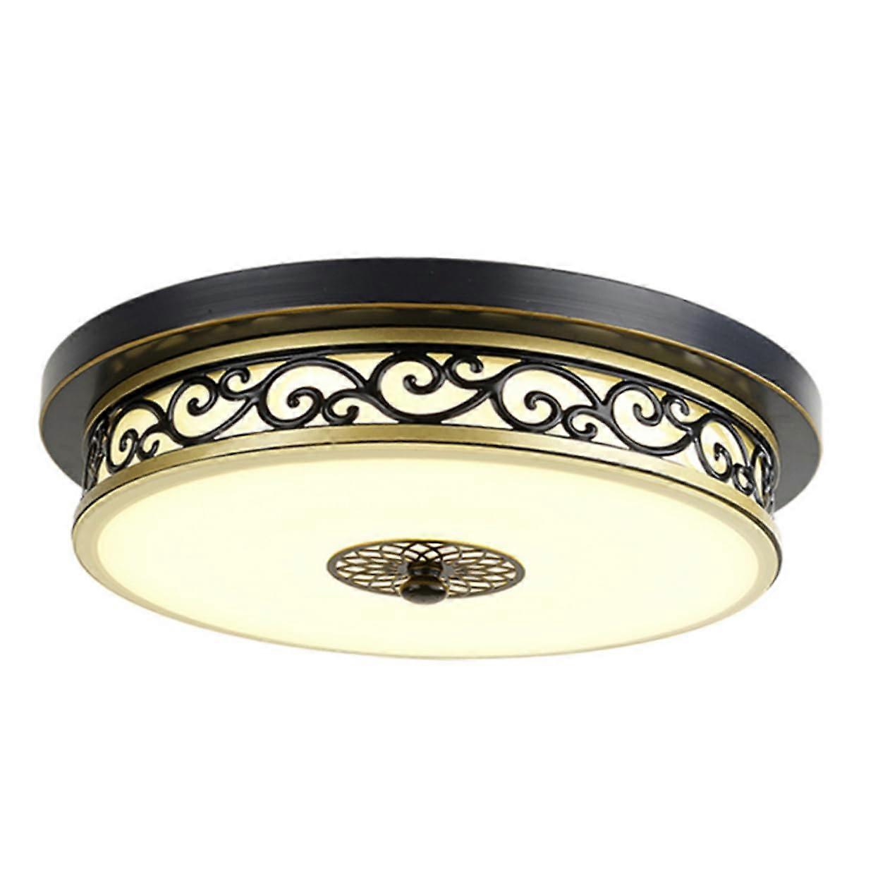 Black LED Ceiling Light, Dimmable Ceiling Light, Modern Decorative Lighting For Home, Bedroom, Restaurant