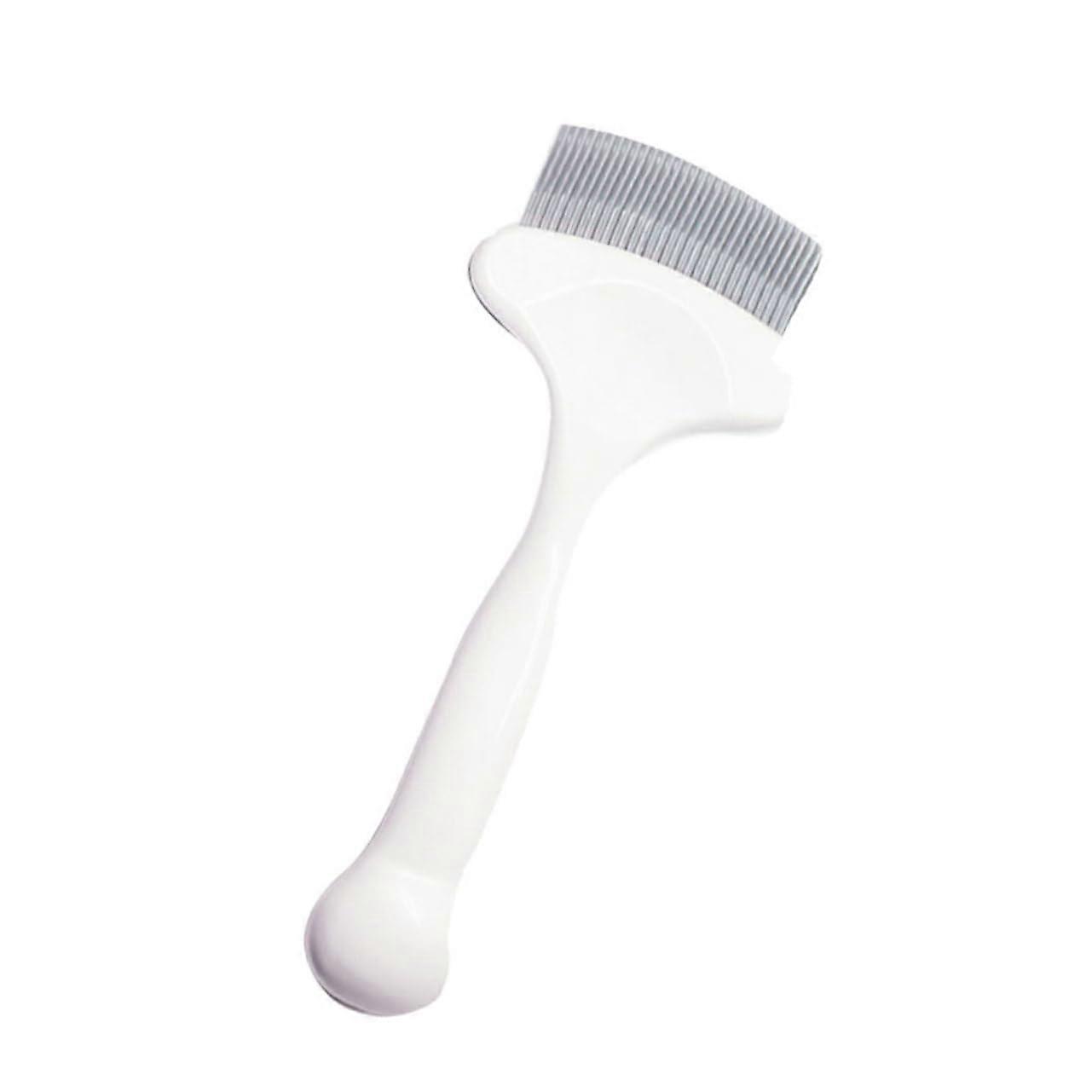 Elastic Pin Cat Grooming Comb ABS Material Knot Detangling Tool With Massaging Effect White For Cats Pet Hair Removal Brush