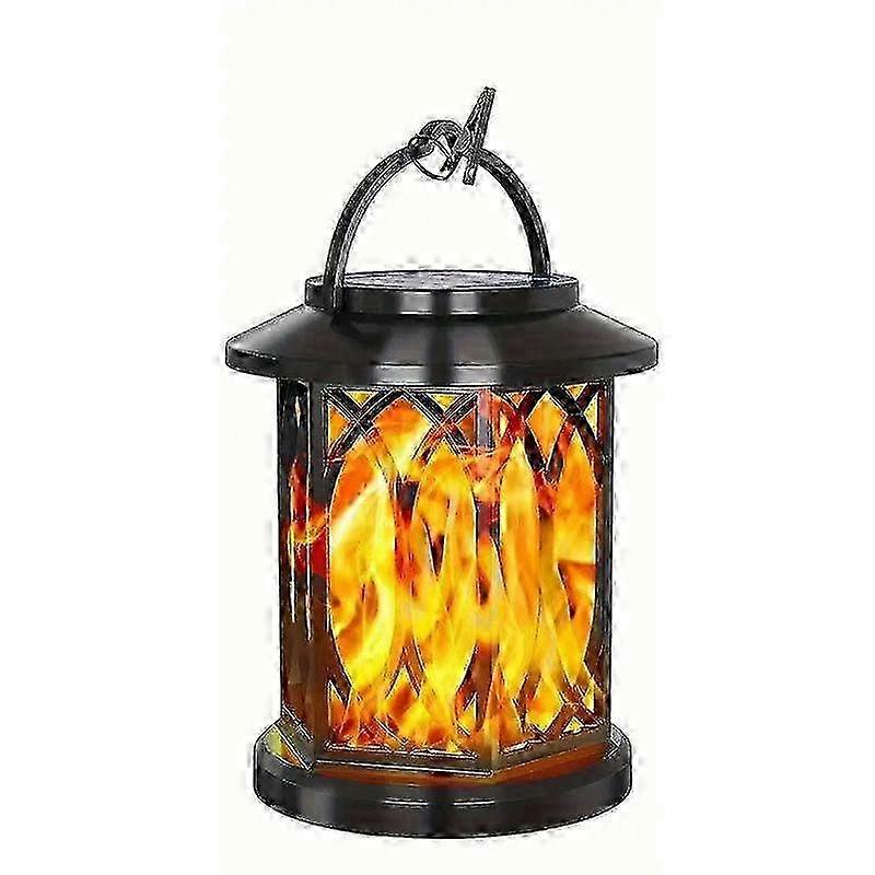 2025 Boundbreed Verbesserte Solarlaterne mit realistischer flackernder Flamme für UK Gartendekoration