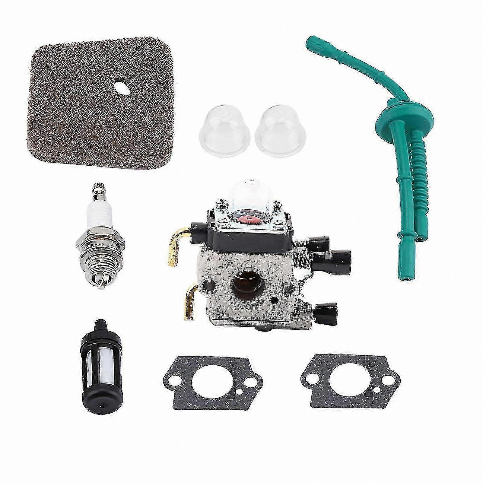 Replacement Carburetor Kit for String Trimmers and Brush Cutters, Compatible with FS38 FS55 KM55 HL45 Models