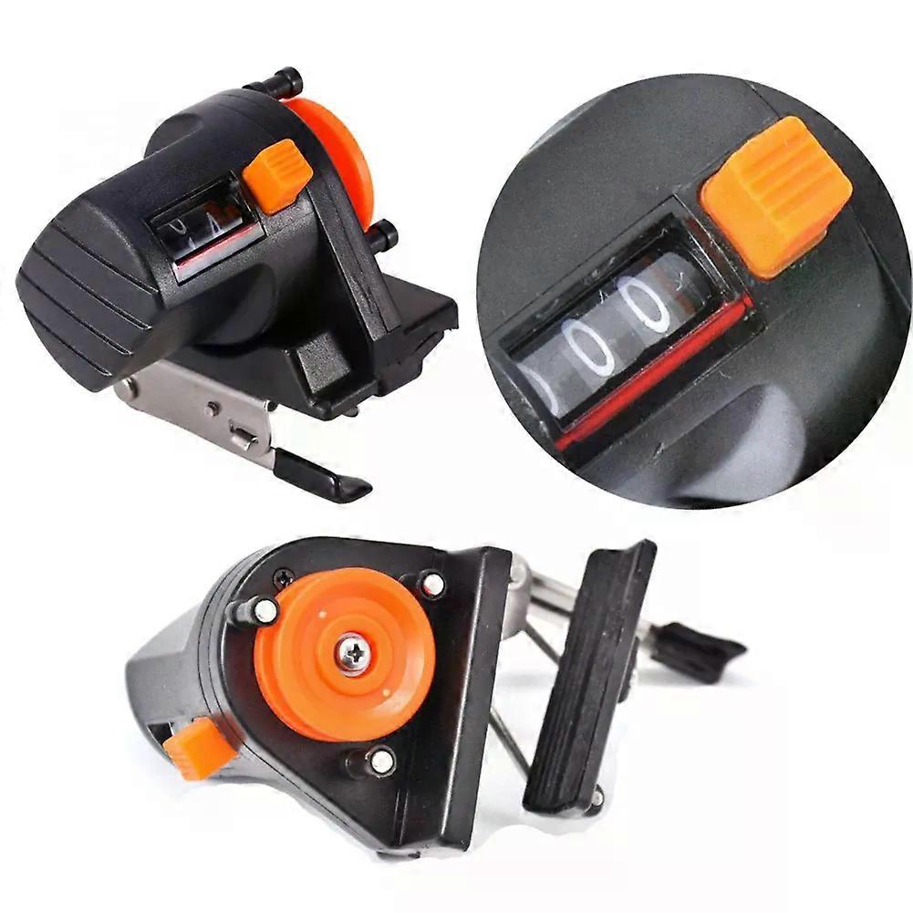 Fishing Line Counter 0-999M & Easy-Read Display Fishing Line Depth Counter Tackle Length Gauge Counter for Spooling and Trolling
