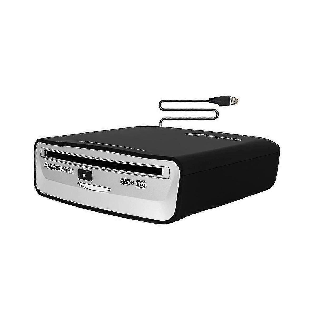 External CD player for car with USB port and laptop