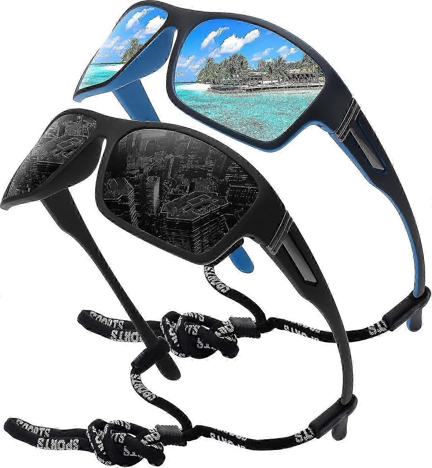 High quality  Polarized Sports Sunglasses for Men Women Unbreakable