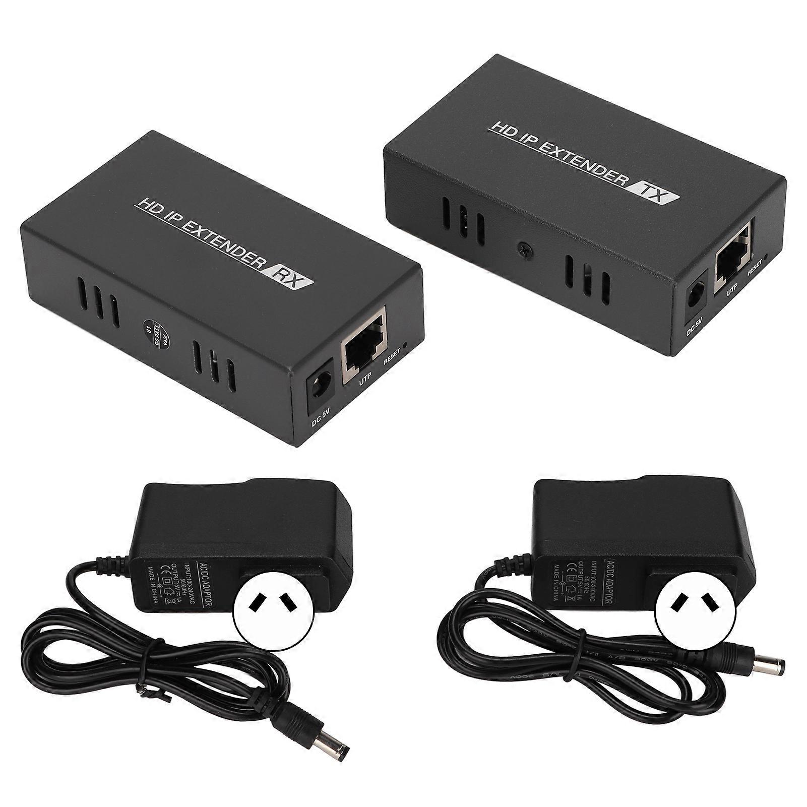 High Definition Multimedia Interface IP Extender 200m 1080P RJ45 Amplifier AU Plug