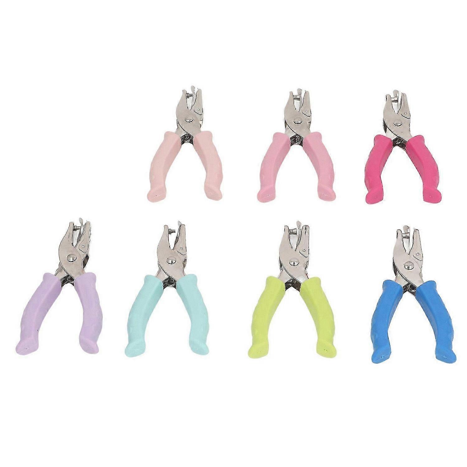 2025 أحدث طراز 7 قطع ثقب واحد ثقب الملون الفولاذ المقاوم للصدأ المطاط