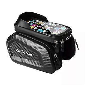 Fahrrad Handytasche Fahrrad Top Front Rohr Rahmentaschen Radfahren Front Tasche Touchscreen Rennrad MTB Mountainbike Handytaschen Zubehör
