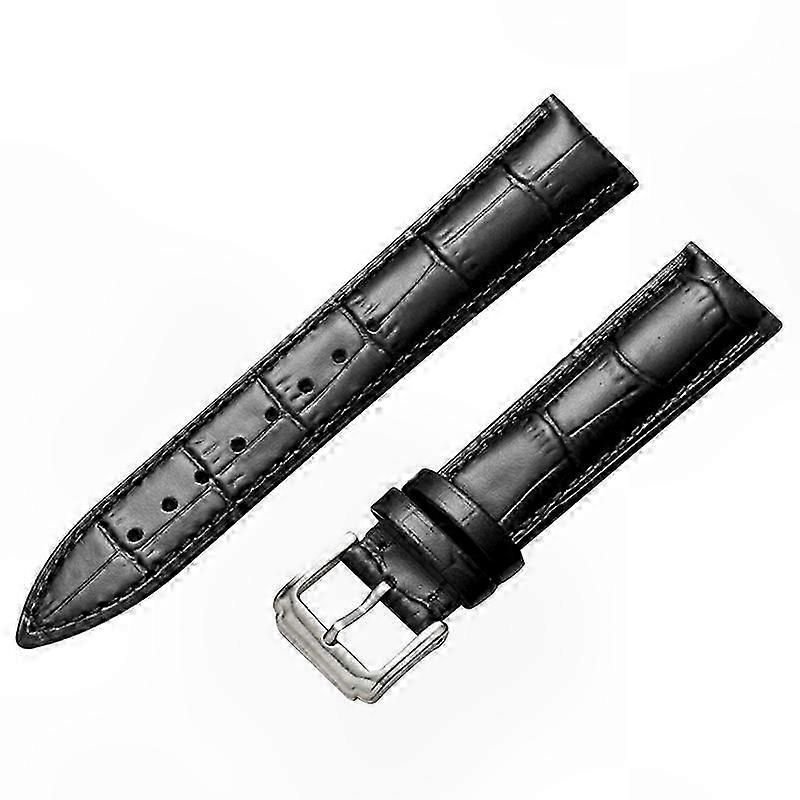 Leather Watch Strap for Smartwatches - Universal 16mm Replacement Band
