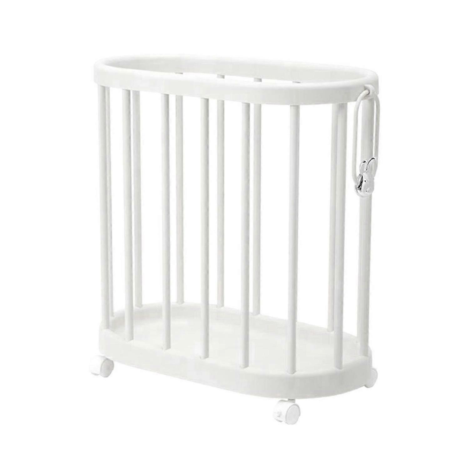 Large Capacity Dirty Clothes Basket with Wheels, Slim Versatile