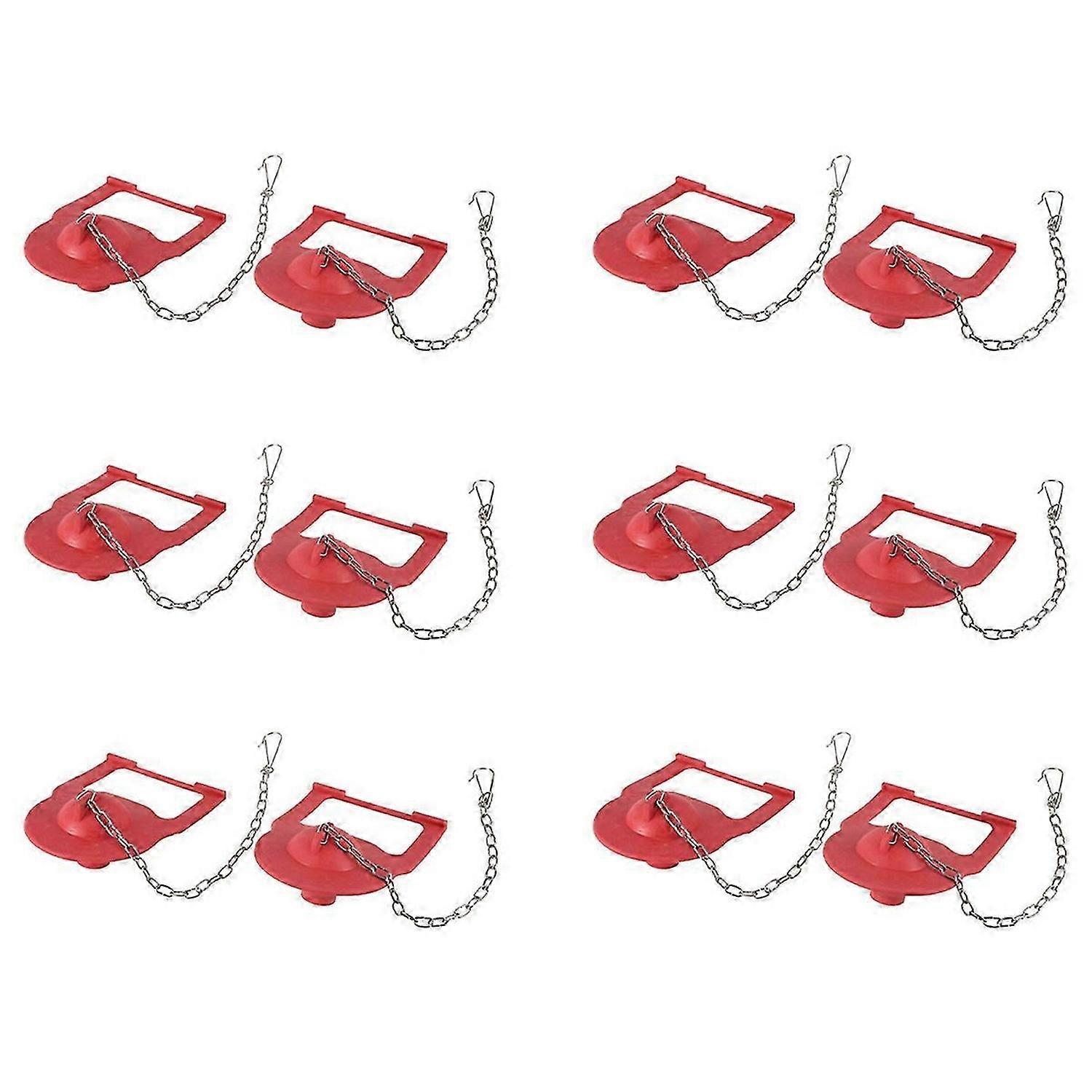 2 PCS 2 Inch Toilet Flapper Kit, Replace for Toilet Part