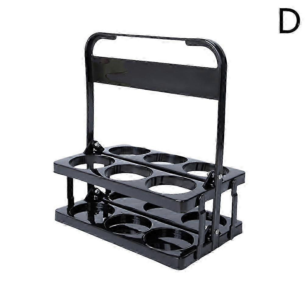 2025 Foldable Beer Frame Portable Drink Carrier Party Picnics Handled Beer Rack