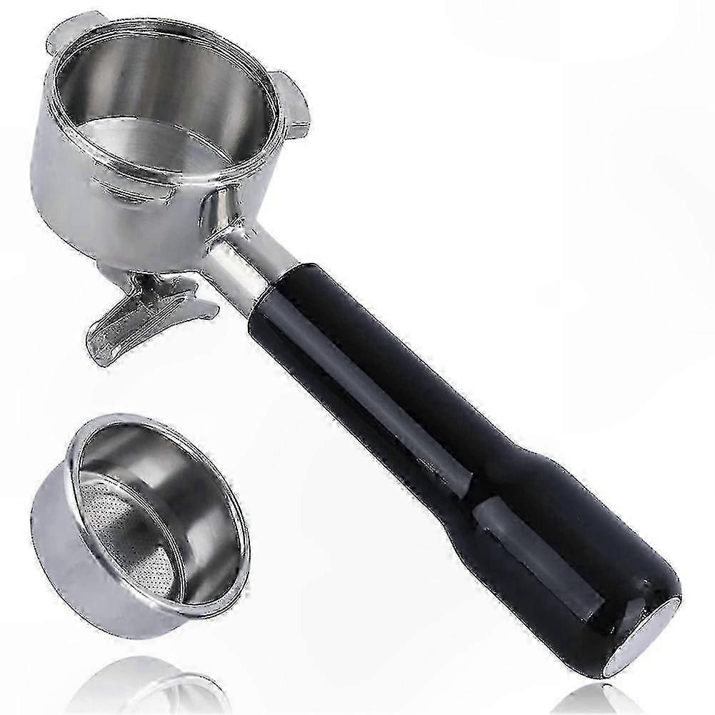Stainless Steel Portafilter Filter Holder for Espresso Machines, Compatible with 54mm Coffee Brewers, Durable and Precision Crafted