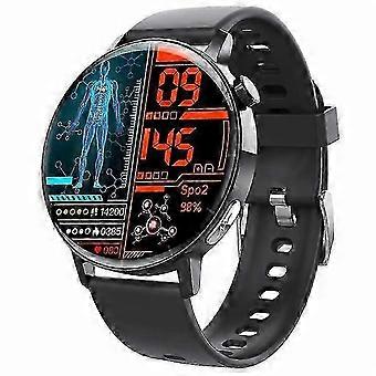 F67 Pro ECG Blood Sugar Uric Acid Monitoring Smart Watch 1.41-inch Round Sport Watch