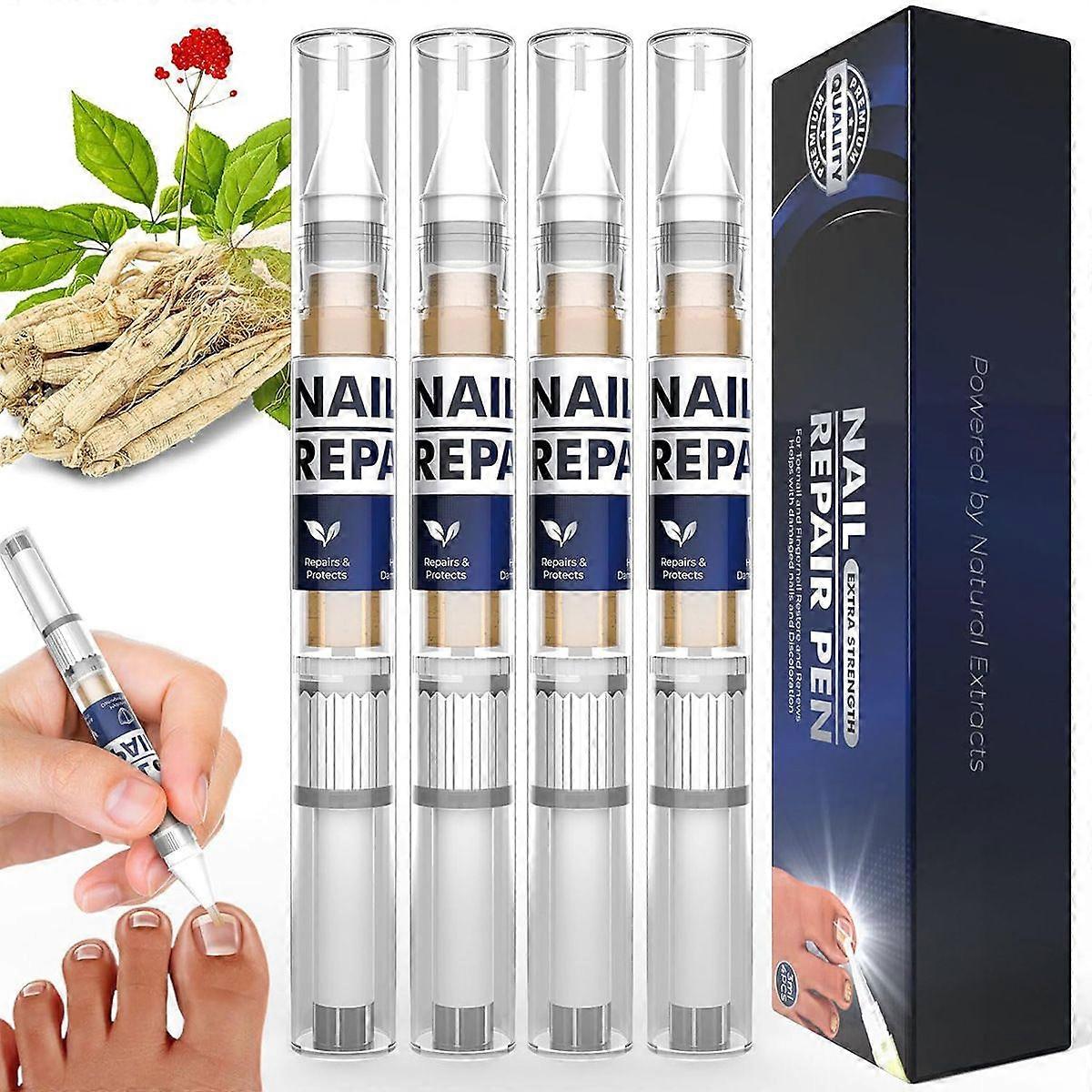 Nail Care Serum for Discoloured Nails on Fingers and Toenails - Fungal Nail Repair Pen, Keeps Nails Clean and Nourished