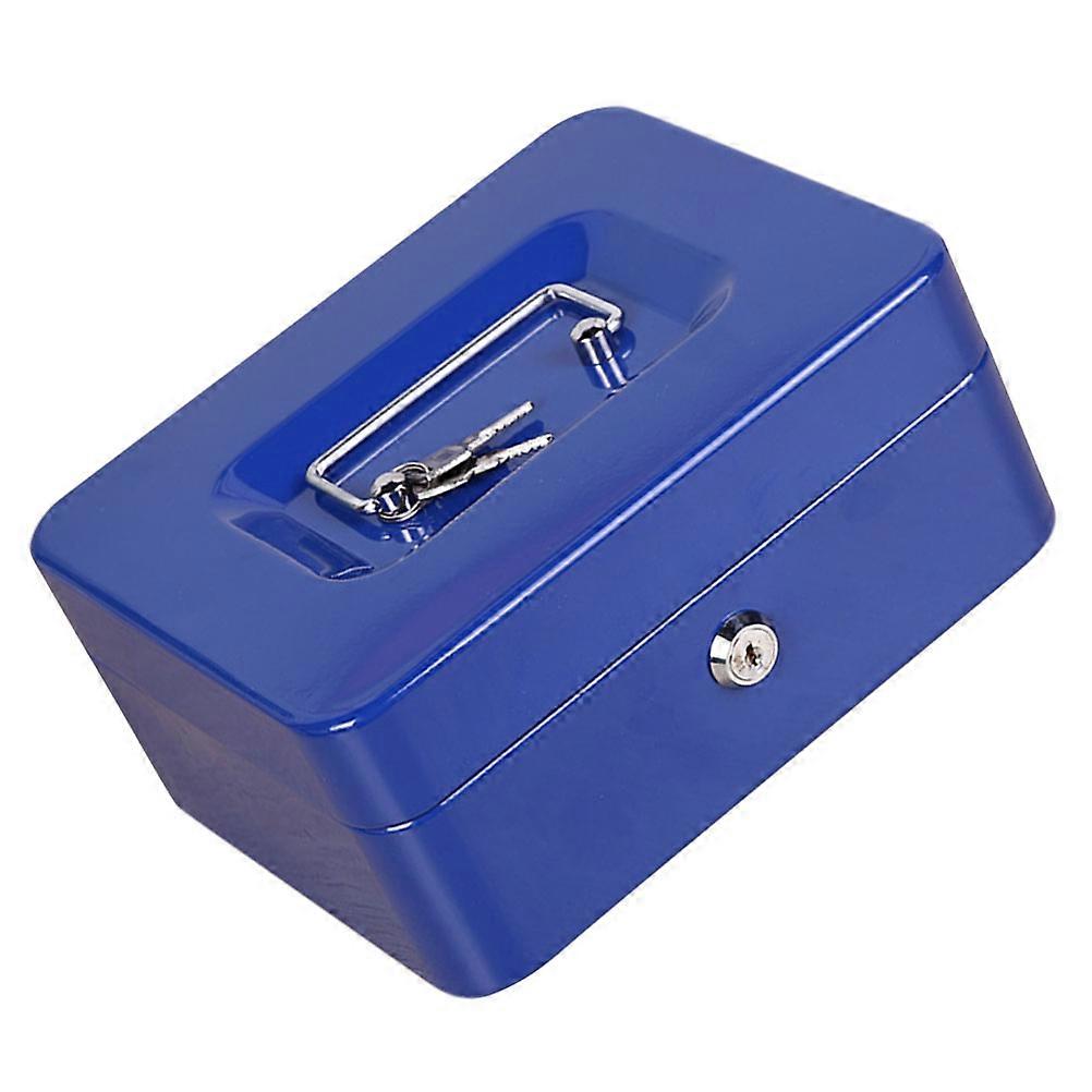 Fireproof Tin Box Lock for 1Pcs Household Storage Box with Portable Handle