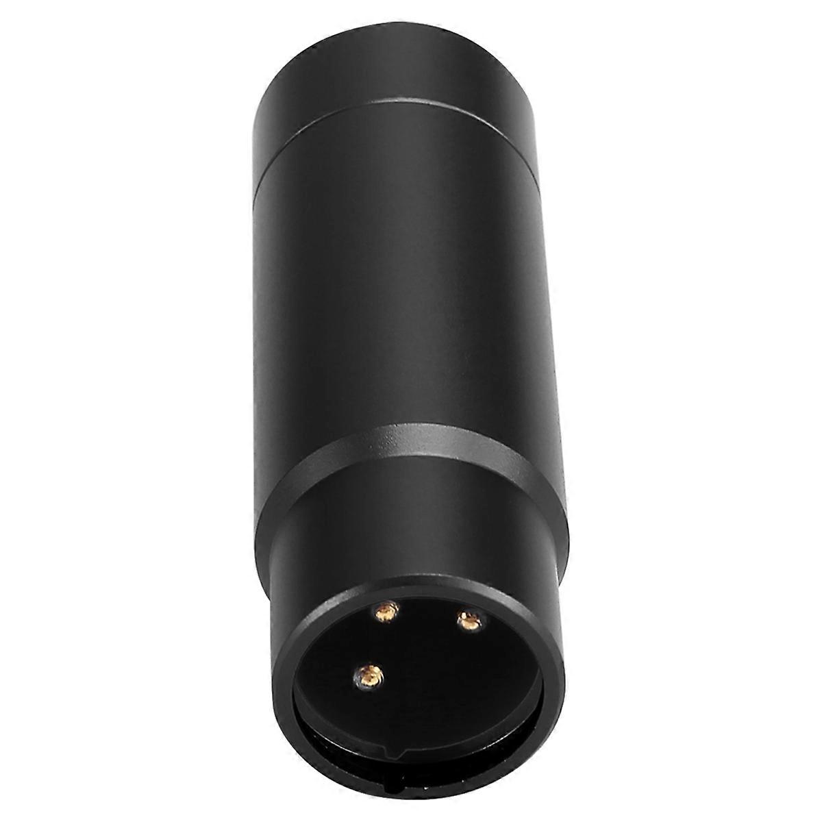 Phantom Power Adapter Microphone System Audio Mixer Black