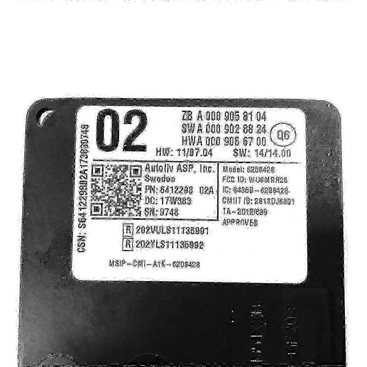 A0009058104 Blind Spot Radar Sensor For C E S W166 W205 W253 W222 W292 W231 Distance Object Module