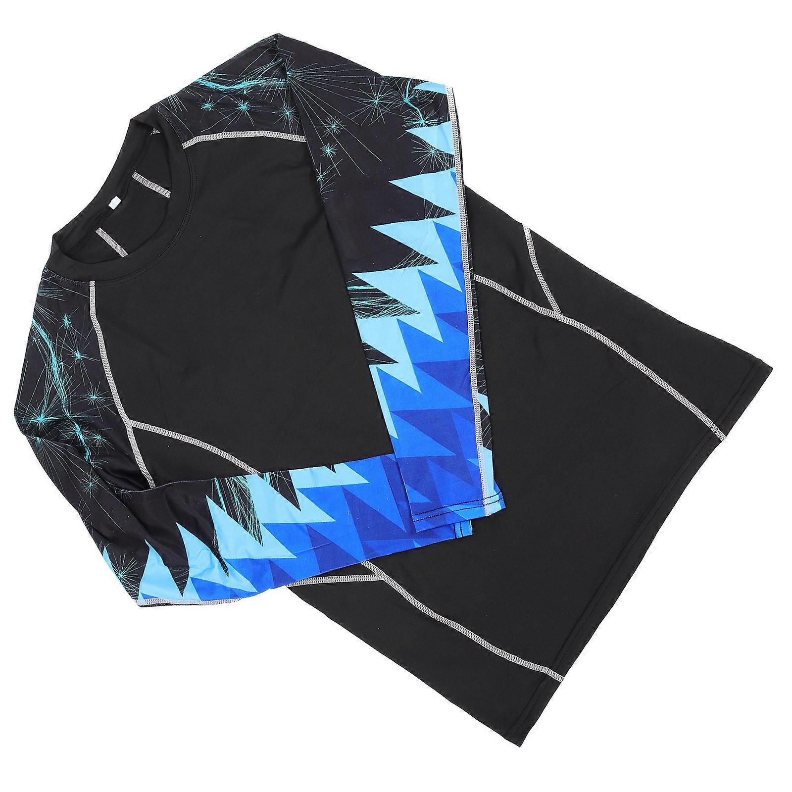 Elastic Long Sleeve Compression Shirt for Men Running Sports
