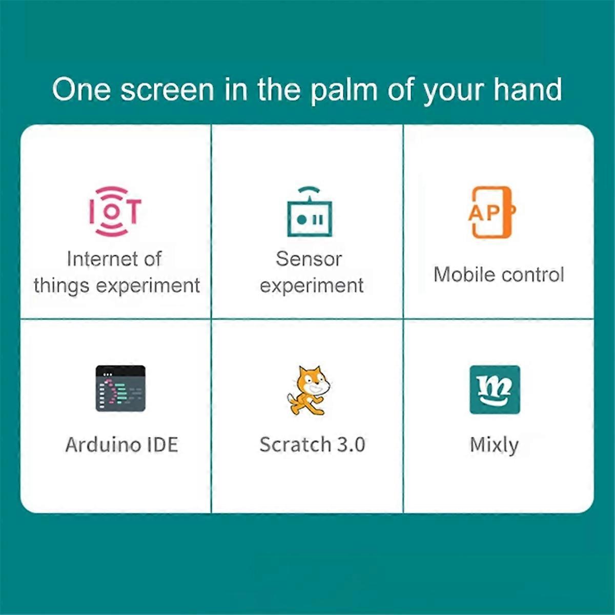 ESP32 LVGL WIFI&Bluetooth IOT Development Board Without Touch