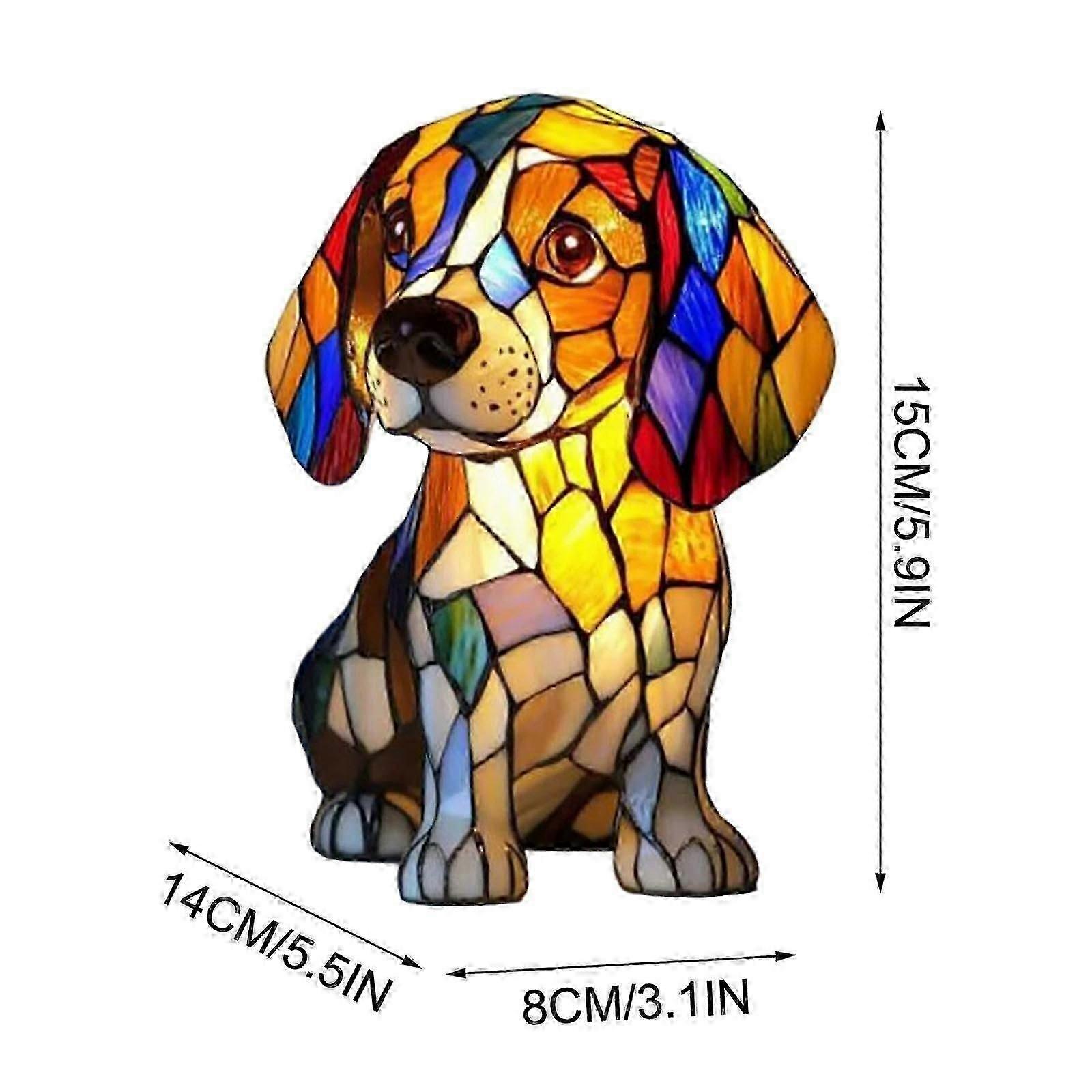 Köpek Serisi Sanat Gece Lambası pp811