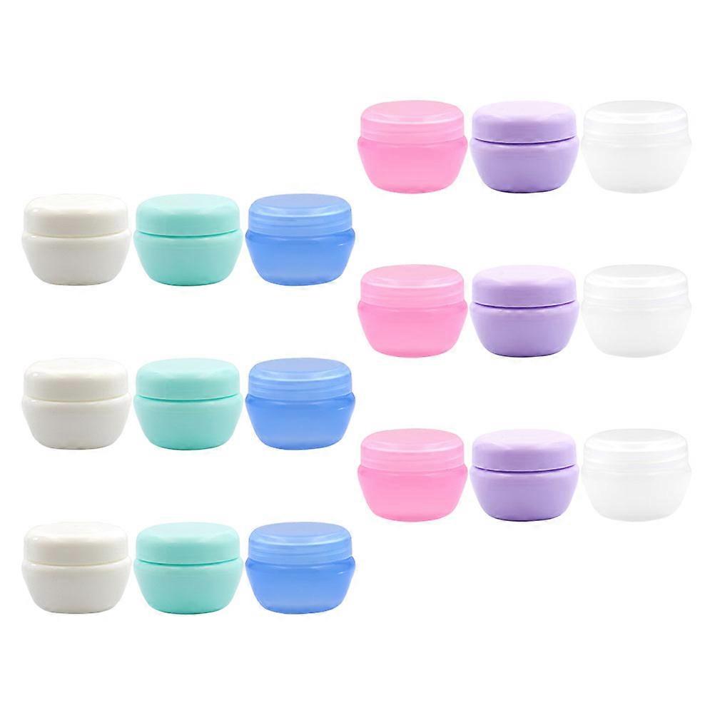 Refillable Cosmetics Cream Jars Multipurpose Sub Containers for Storage Use 54Pcs