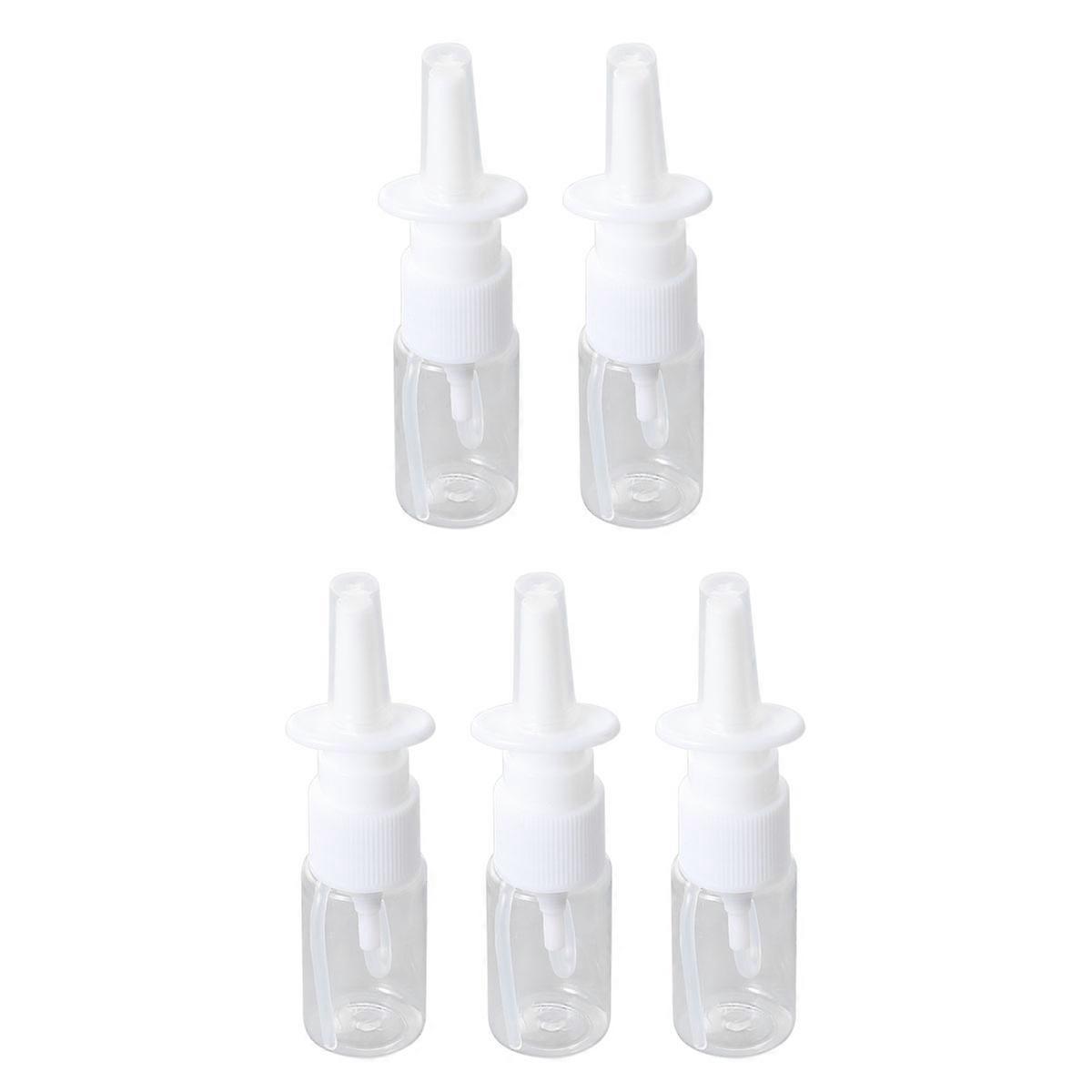 Mini Spray Bottle Transparent Plastic Sprayer Refillable 10Pcs Set