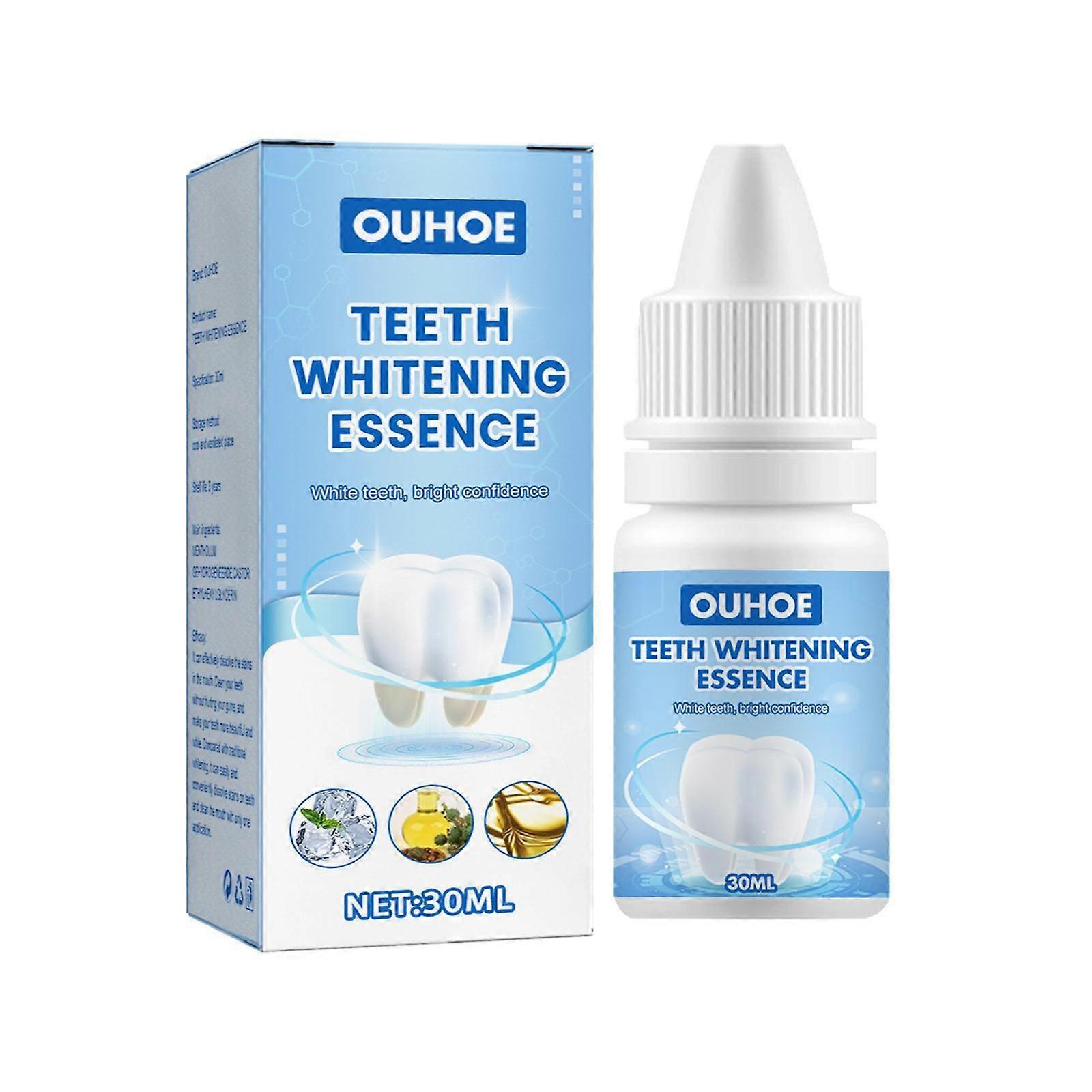 Essence de blanchiment des dents pour éliminer la mauvaise haleine, nettoyage des dents, soin des taches dentaires