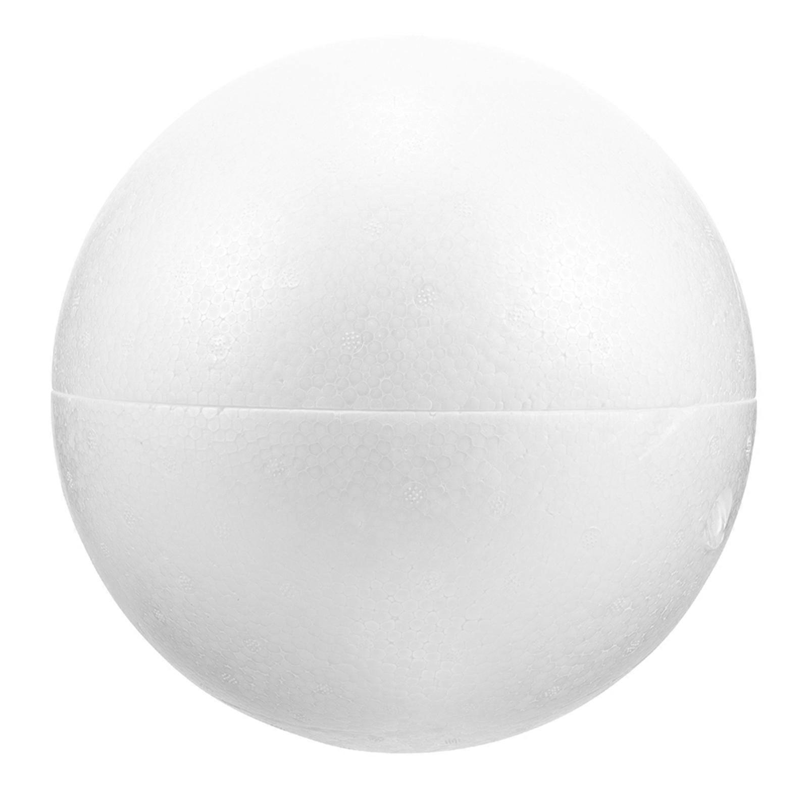 Craft Polystyrene Large Foam Ball Round Sphere Diy Wedding Decorative 20cm White 1Pack