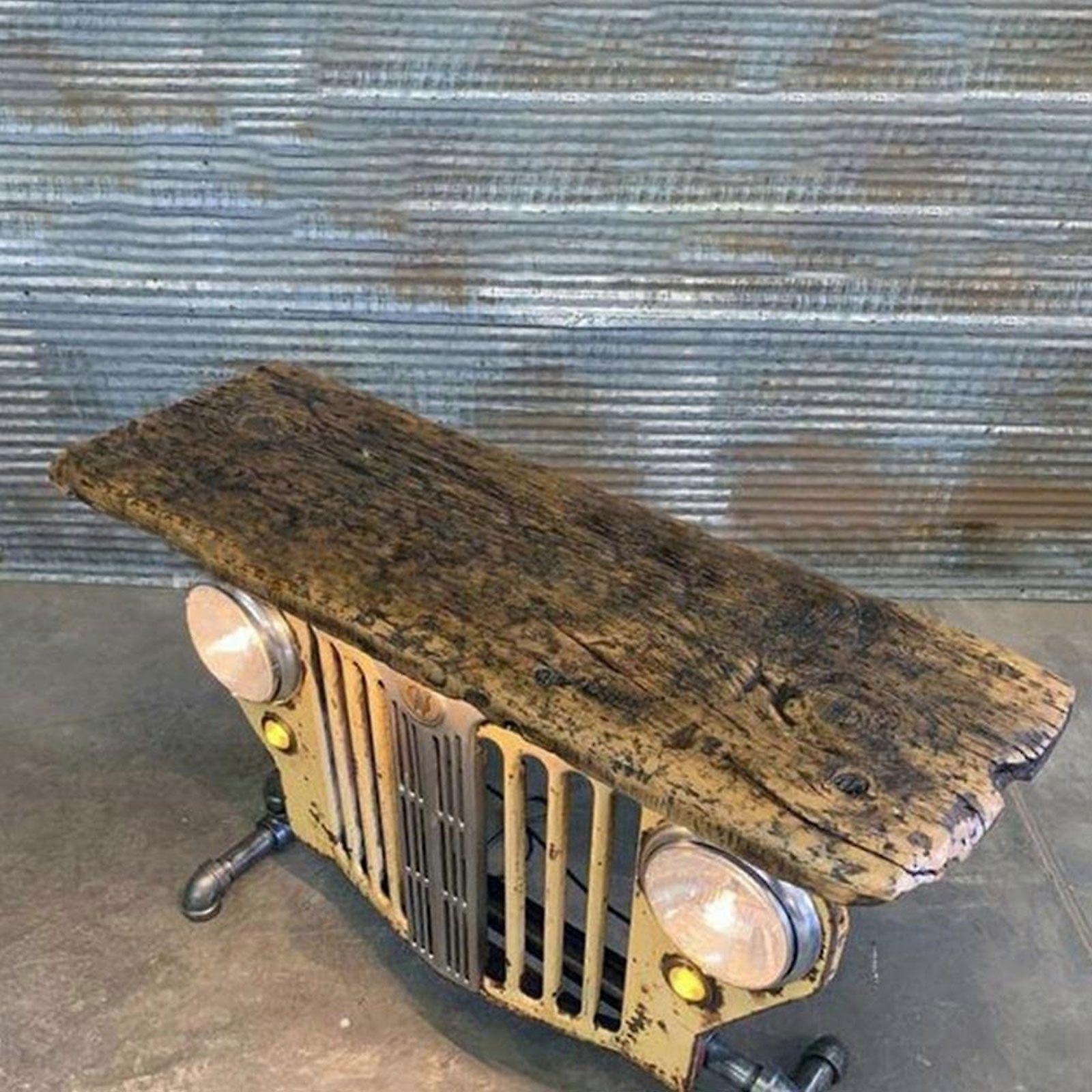 Retro Steampunk Industrial Table Model Industrial Table Model Home Decor